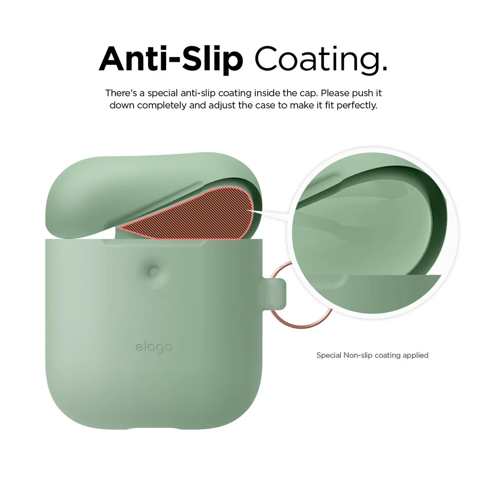 Silicone Hang Wireless Charging Case [12 Colors] - Image 6