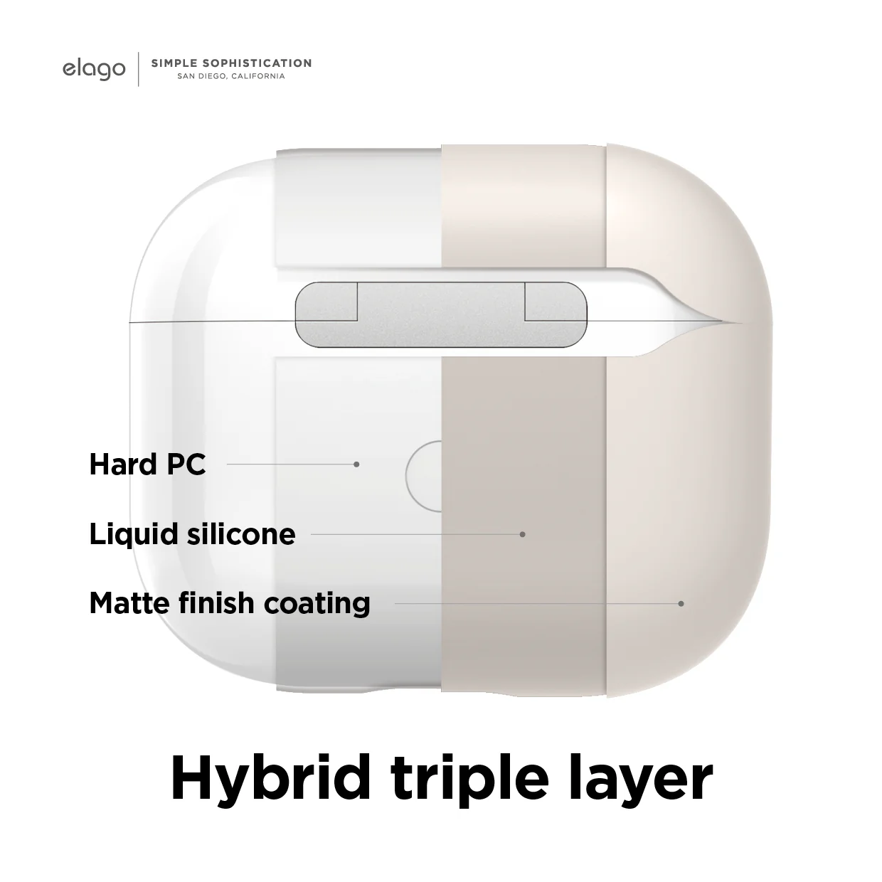 Liquid Hybrid Case with Keychain [5 Colors] - Image 7