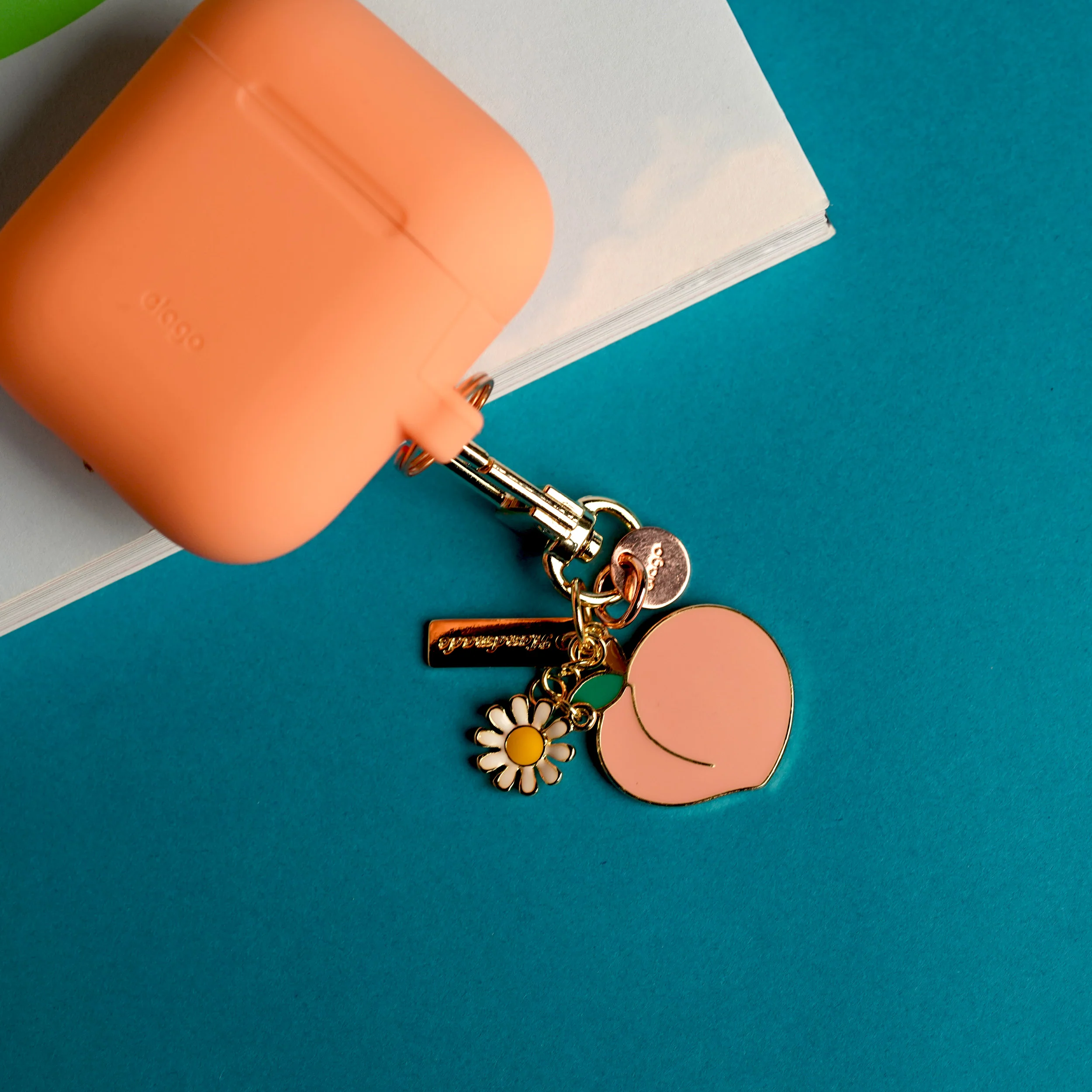 Peach Keyring - Image 3