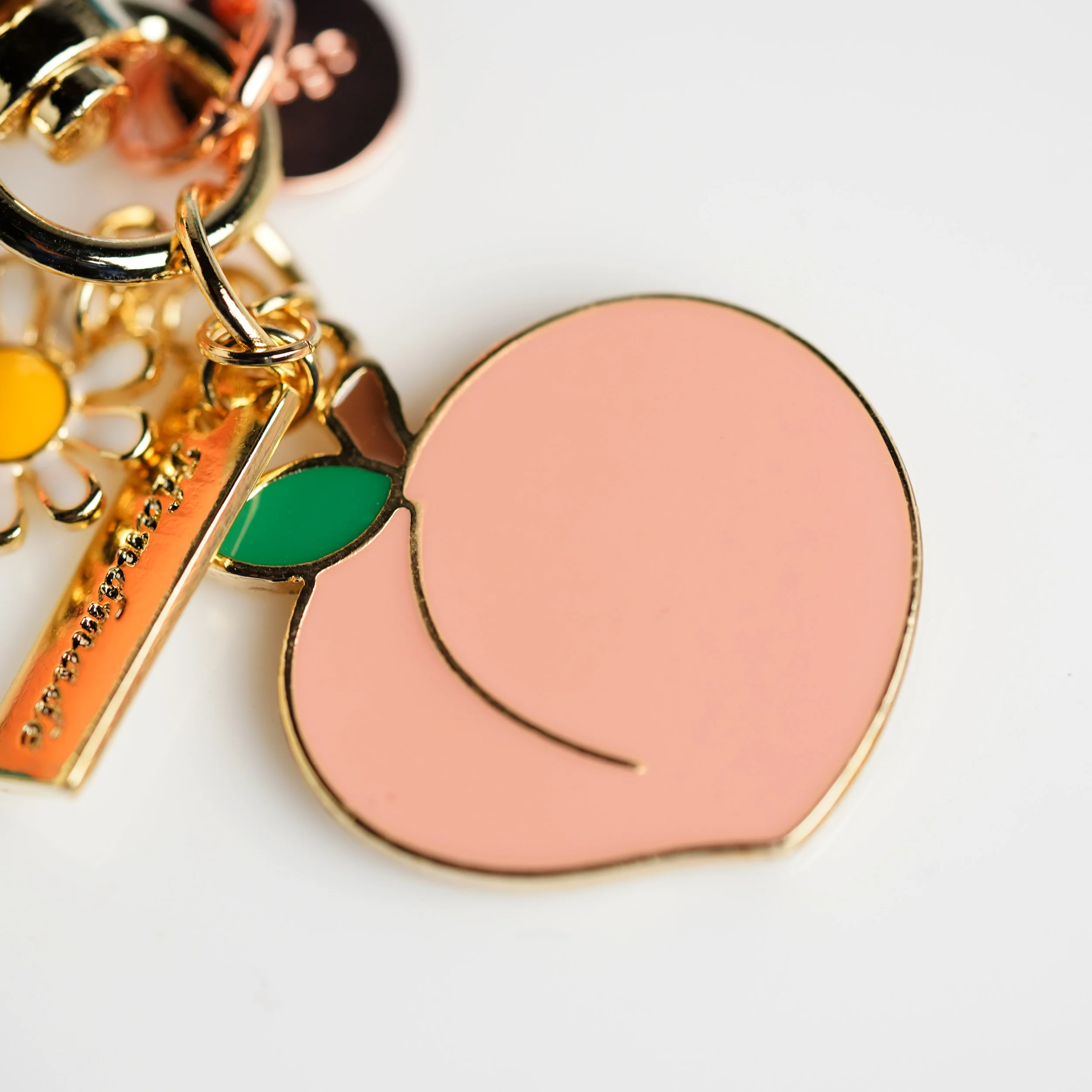 Peach Keyring - Image 4