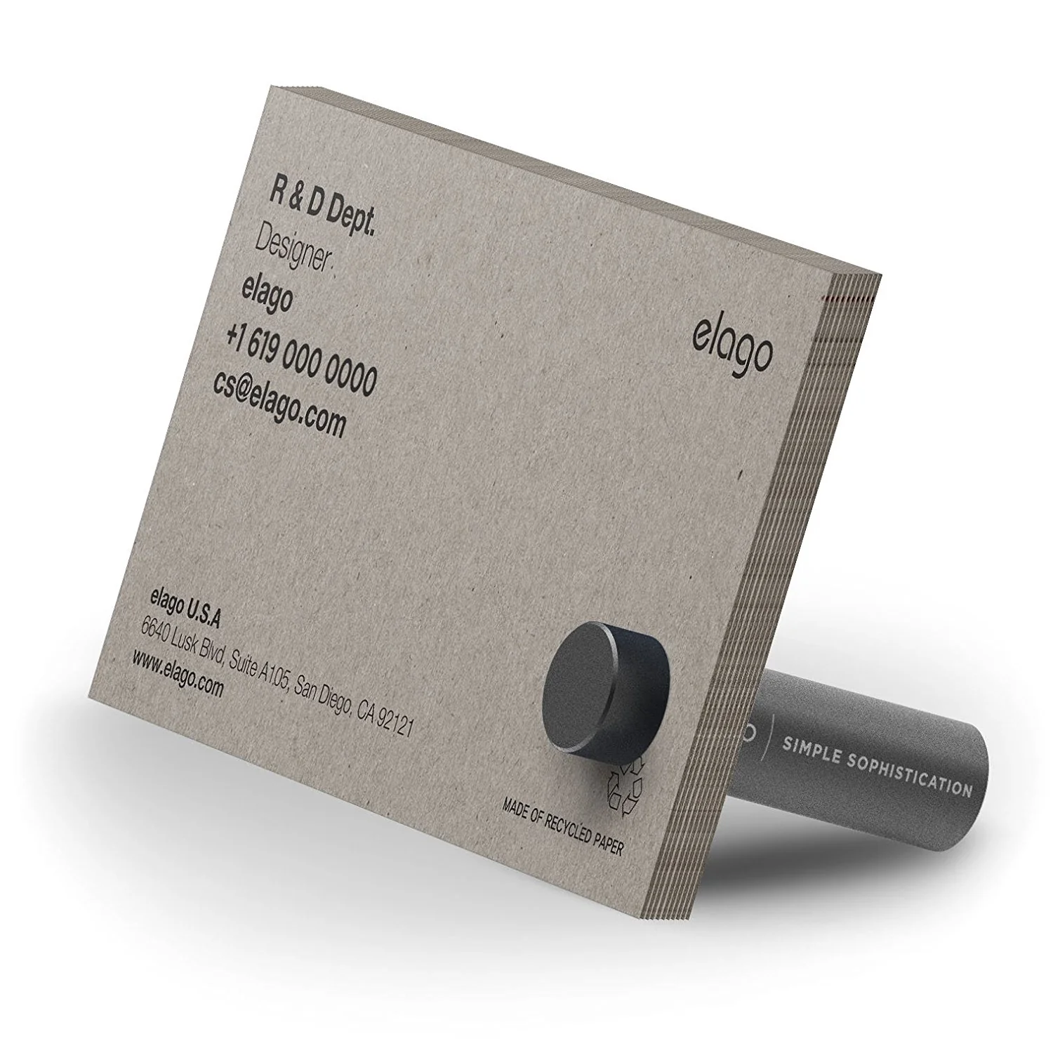 Aluminum Magnetic Holder for Business Cards and Photos - Image 5