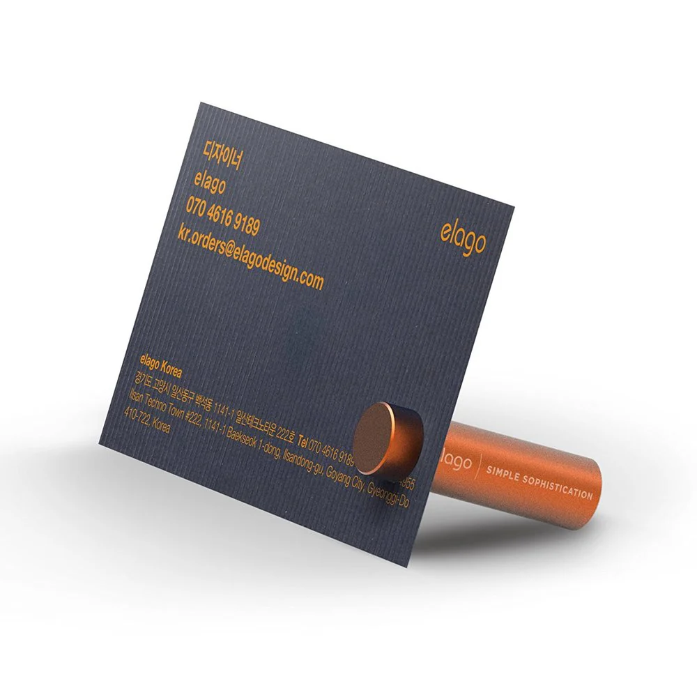 Aluminum Magnetic Holder for Business Cards and Photos - Image 8