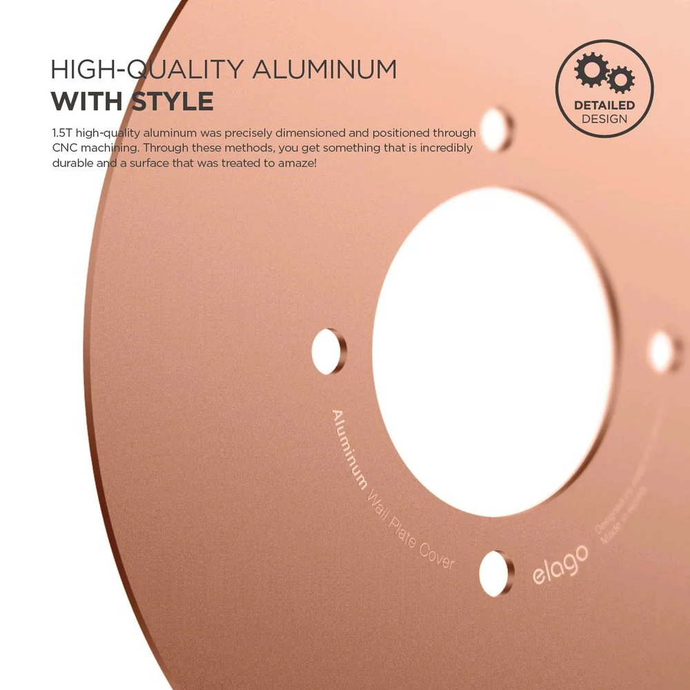 Aluminum Wall Plate cover [4 Colors] - Image 9