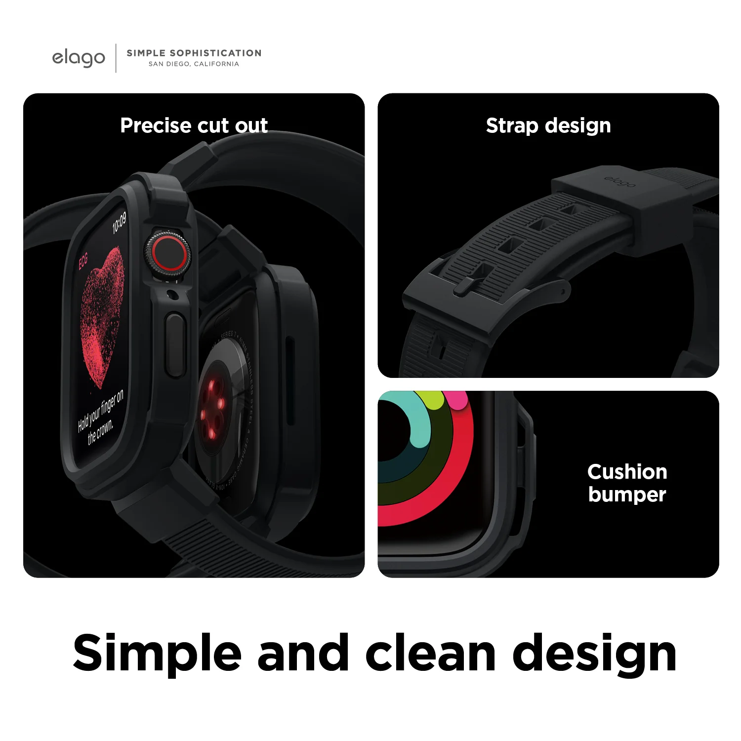 Armor Apple Watch Case with Strap [2 Sizes] - Image 4