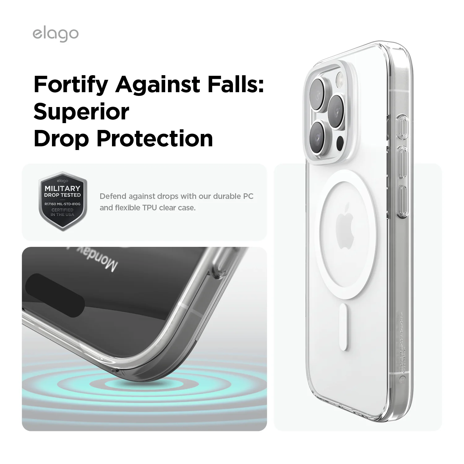 Betacam Monthly elago MagSafe Hybrid Clear Case - Image 9