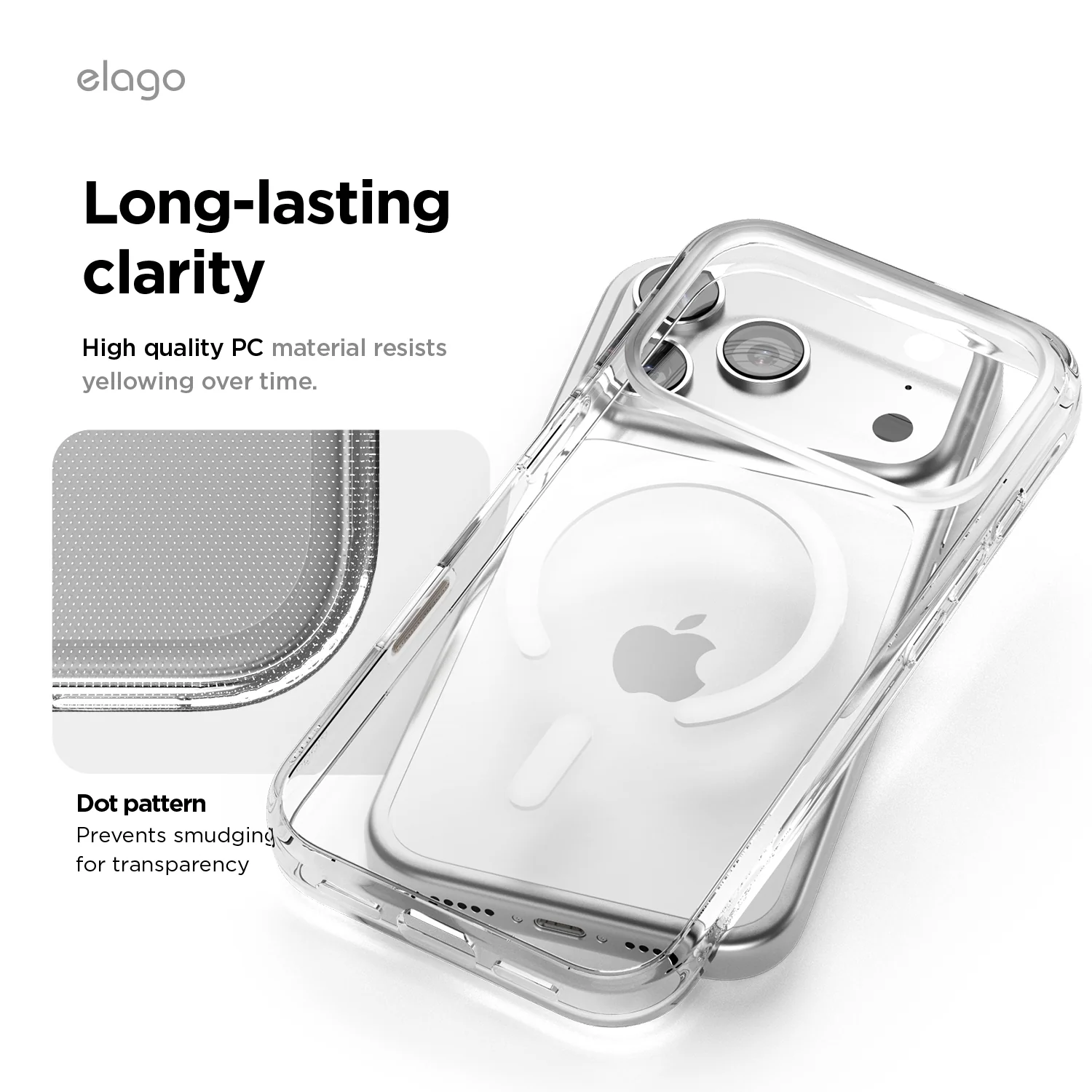 Betacam Monthly elago MagSafe Hybrid Clear Case - Image 4