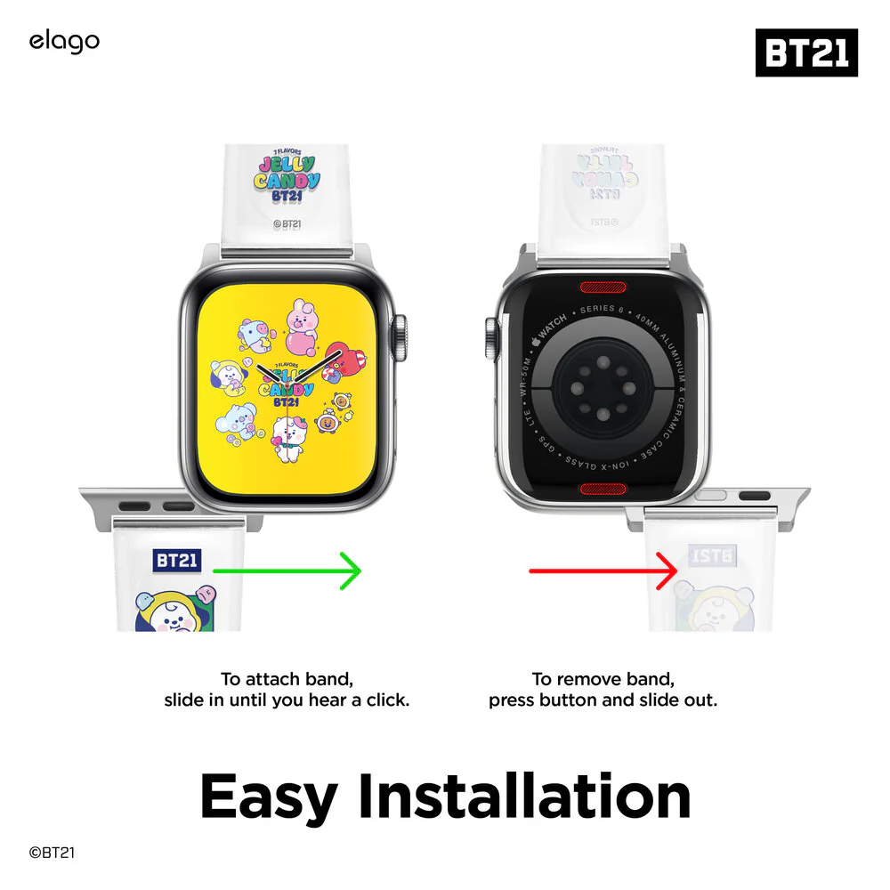 BT21 | elago 7 Flavors Strap [8 Styles] [2 Sizes] - Image 12