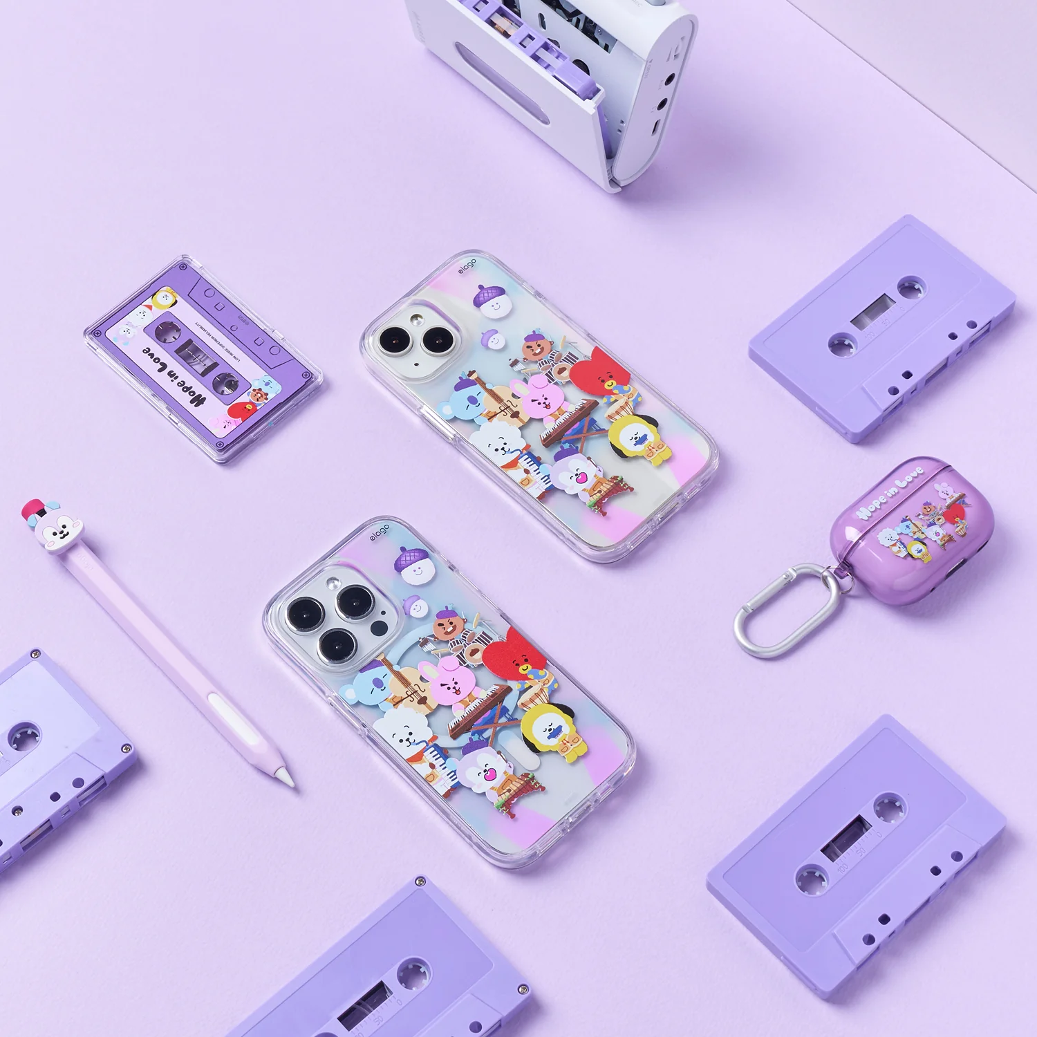 BT21 | elago Hope in Love Hybrid Case for iPhone 15 - Image 10