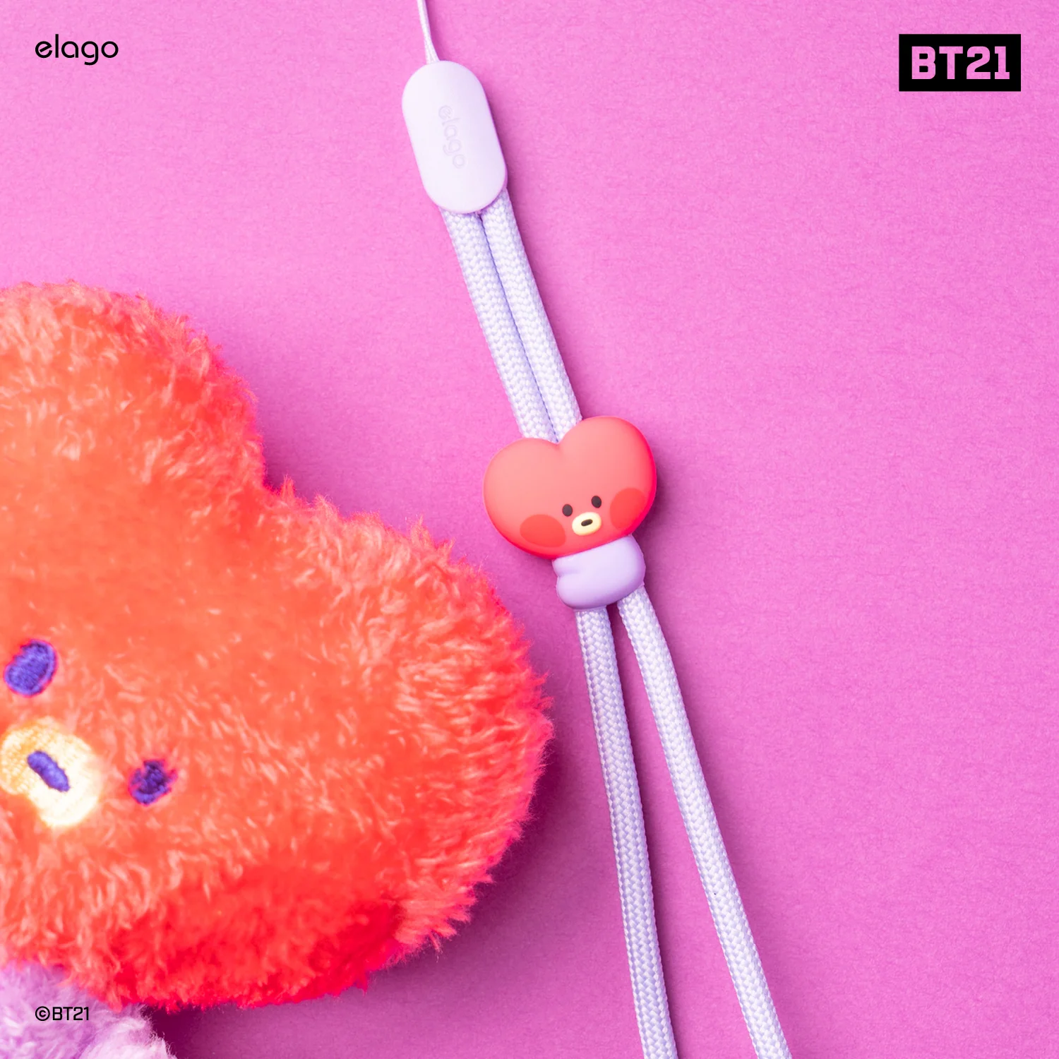 BT21 | elago Lanyard Wrist Strap [7 Styles] - Image 12