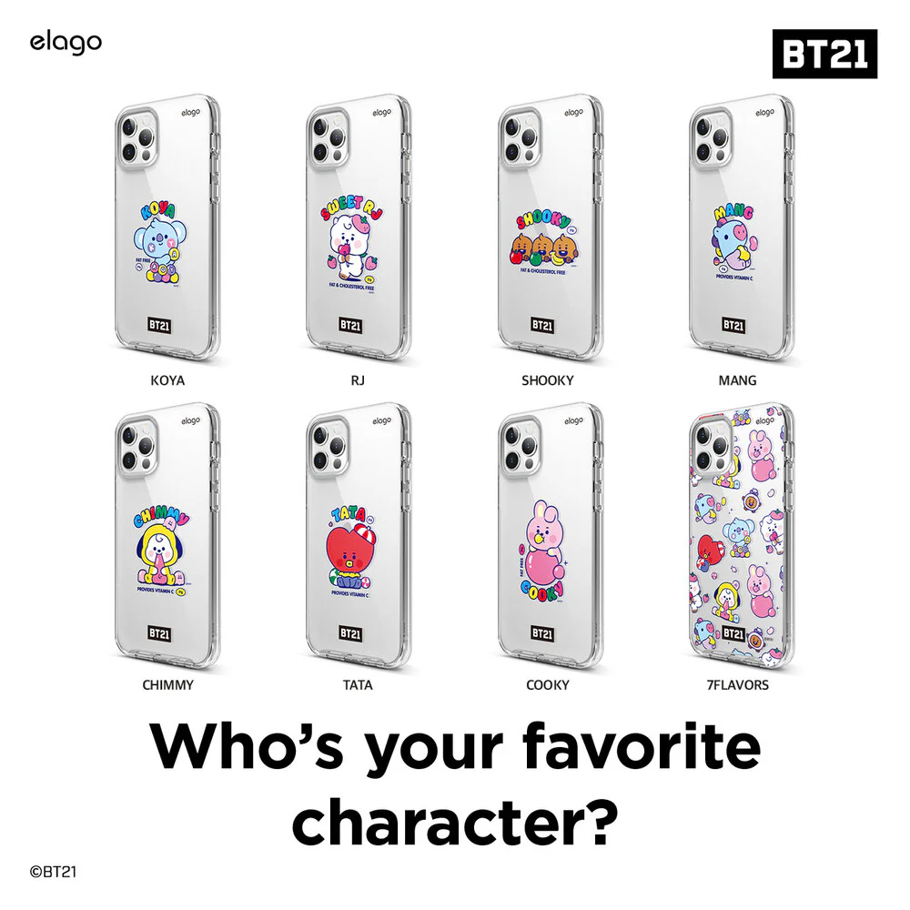 BT21 | elago 7 Flavors Case [8 Styles] - Image 16