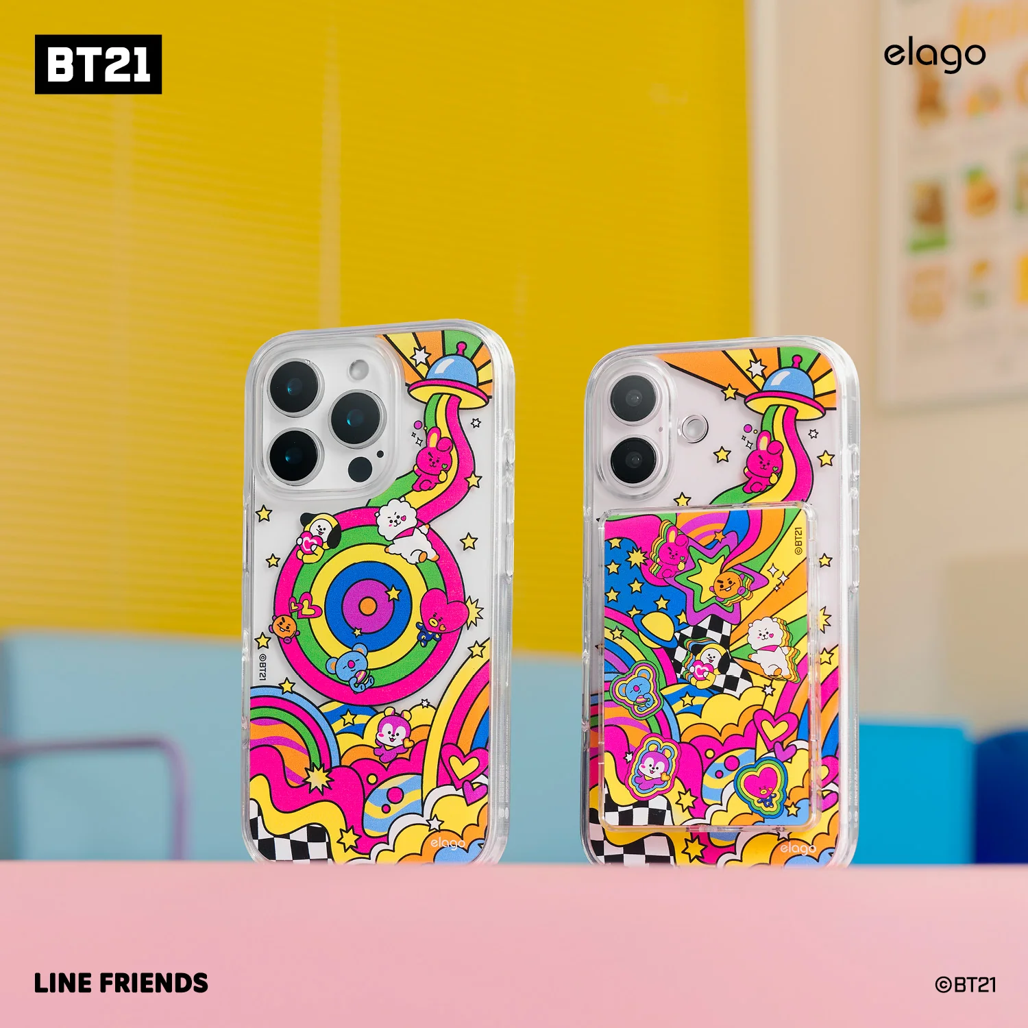 BT21 | elago Vivid Collection MagSafe Card Pocket - Image 8