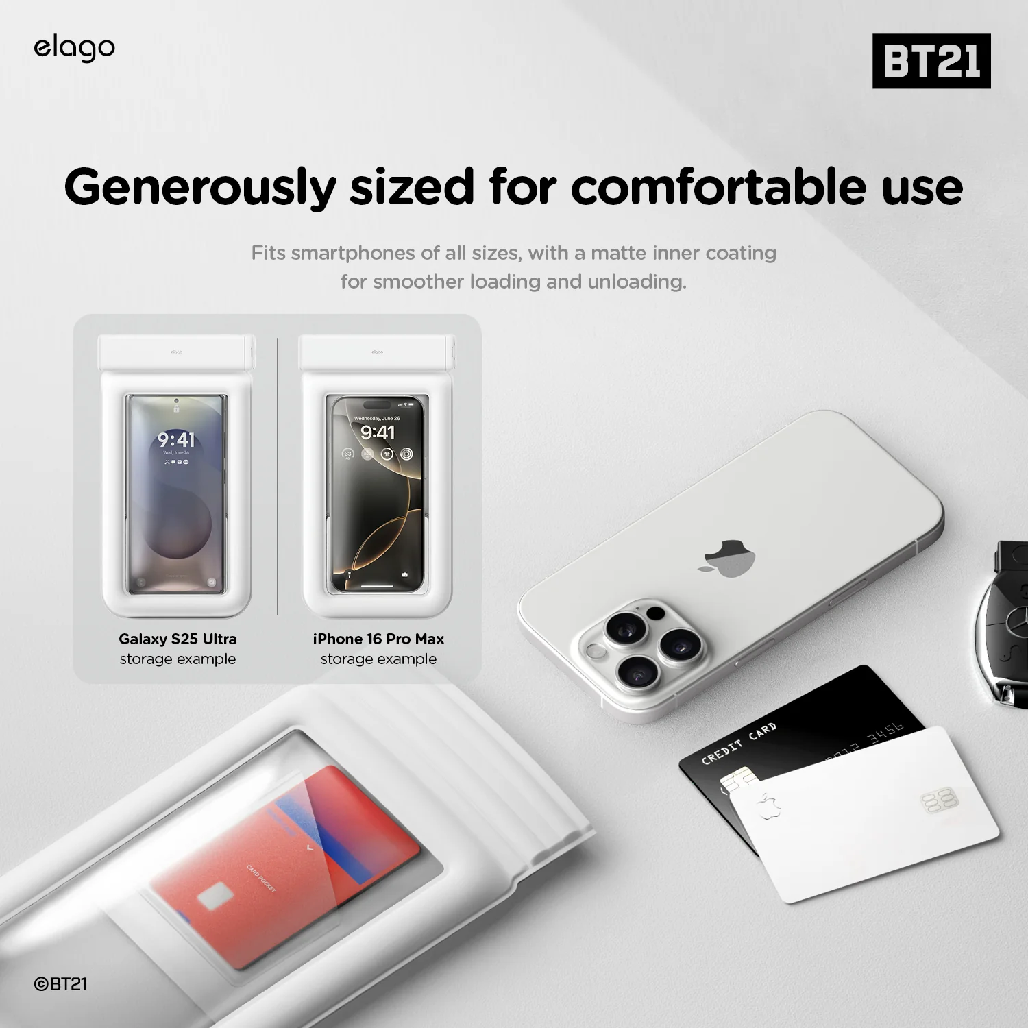 BT21 | elago Waterproof Pouch [7 Styles] - Image 13