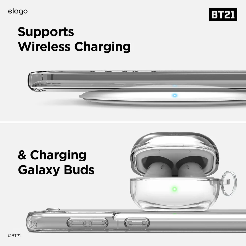 BT21 I elago Galaxy S21 Hybrid Case [8 Styles] - Image 14