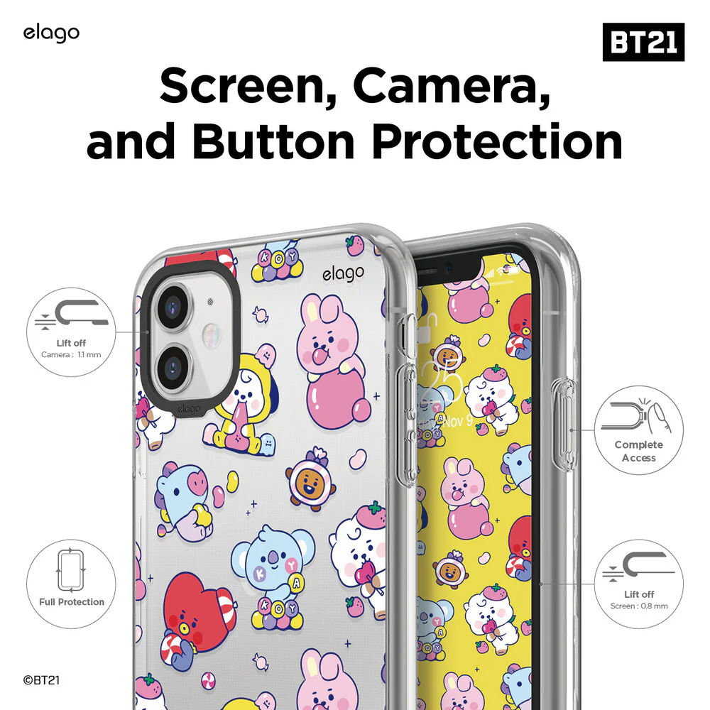 BT21 I elago 7 Flavors Hybrid Case for iPhone 11 - Image 13