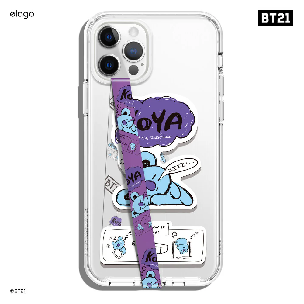 BT21 | elago Phone Strap with Stickers [8 Styles] - Image 3