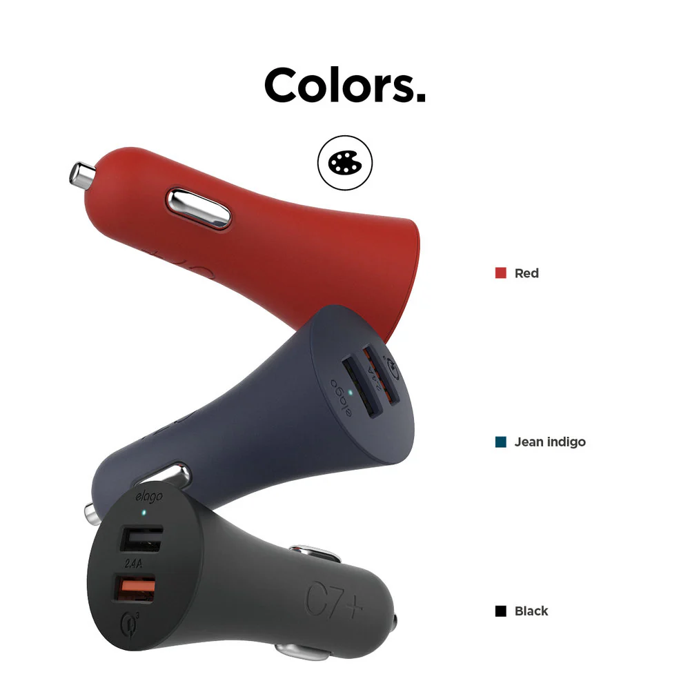 C7+ Dual Car Charger [Quick Charge] - Image 9