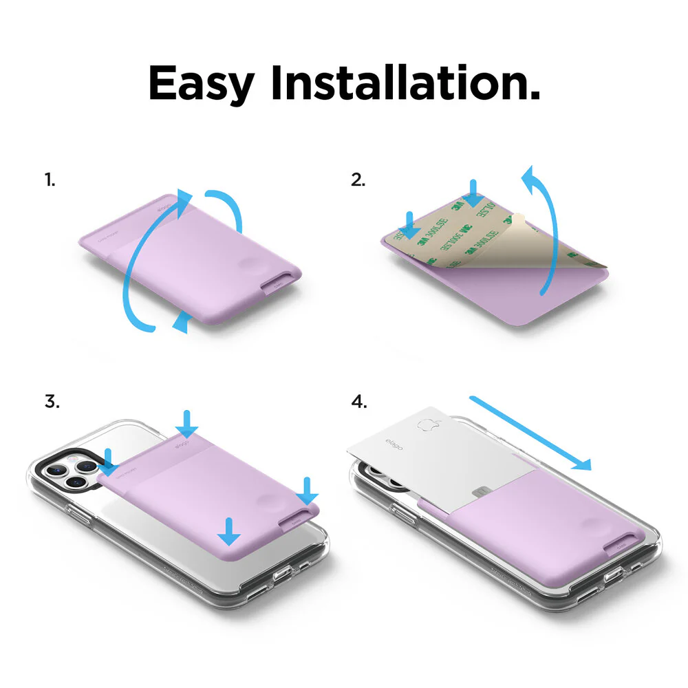 Silicone Adhesive Card Holder [7 Colors] - Image 13