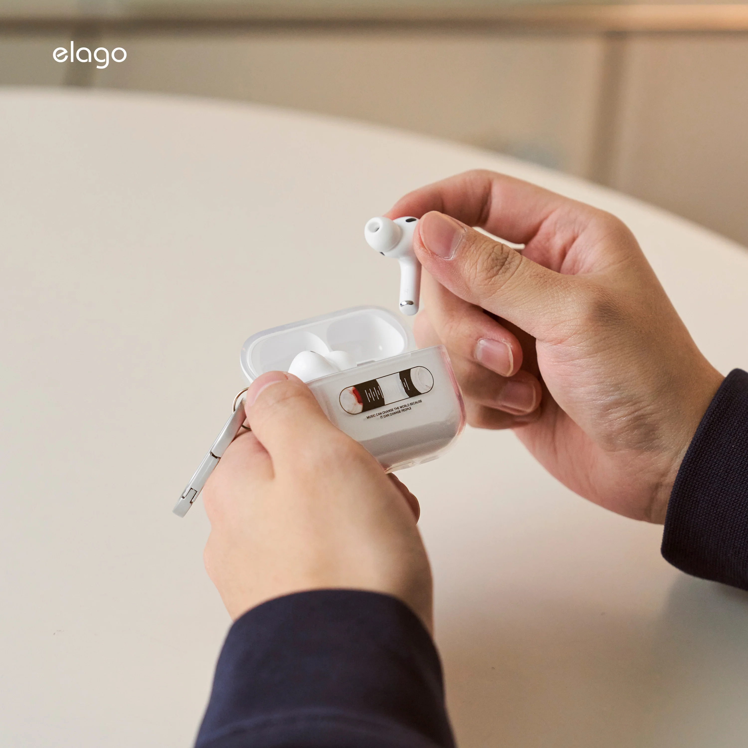 Cassette Tape 2 Monthly elago Clear Case - Image 9