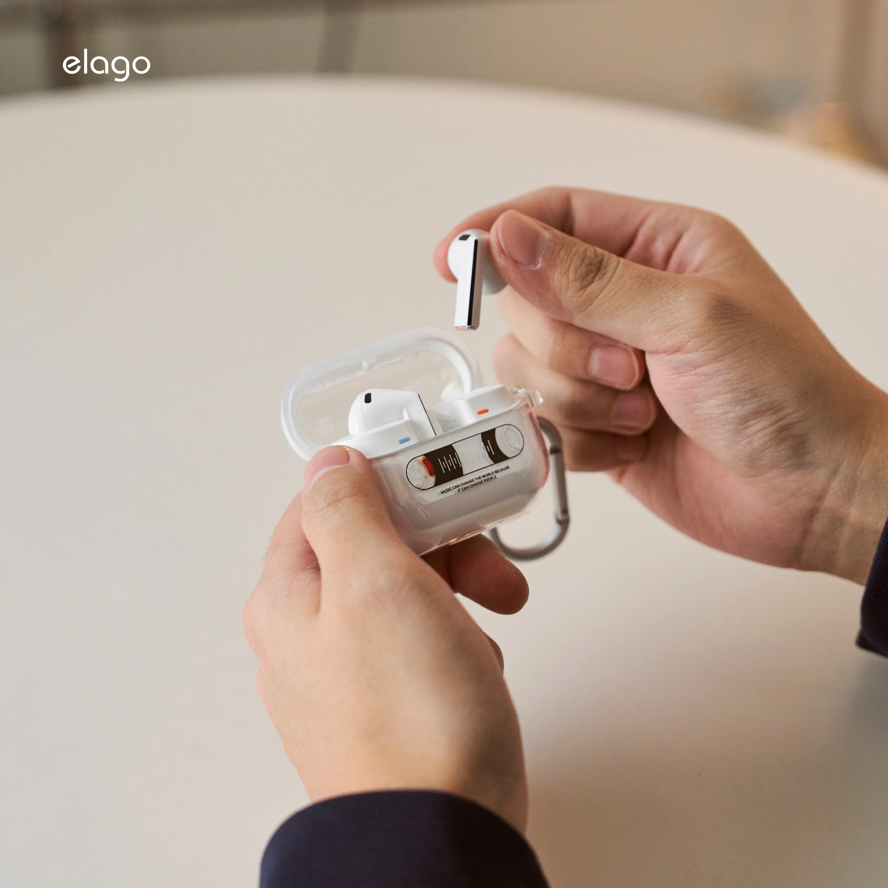 Cassette Tape 2 Monthly elago Clear Case - Image 9