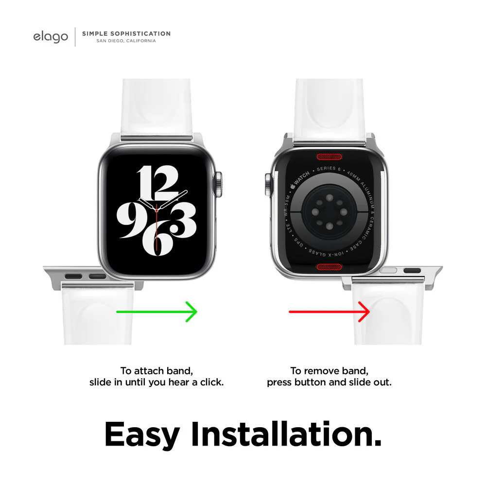 Clear Apple Watch Strap [2 Sizes] - Image 6