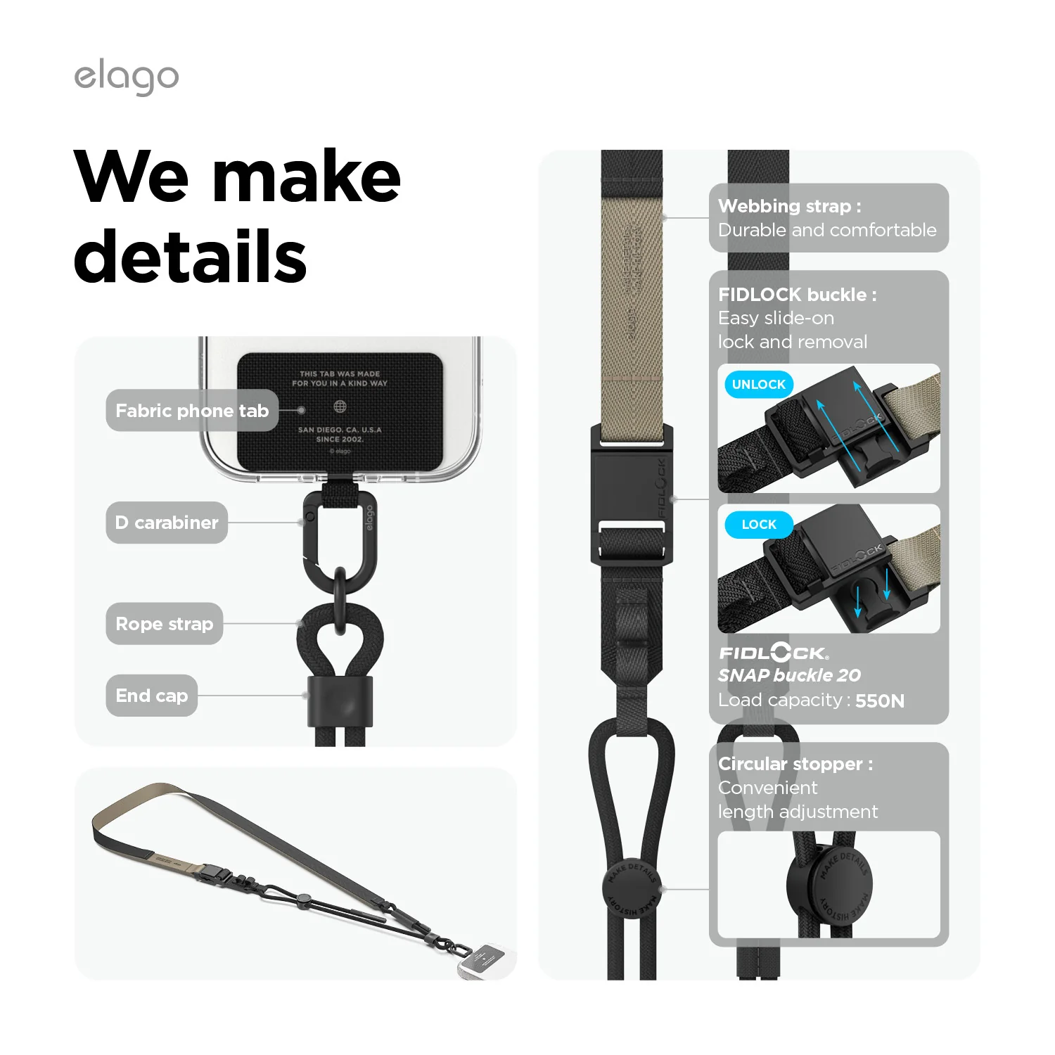 Crossbody Phone Lanyard [2 Colors] - Image 5