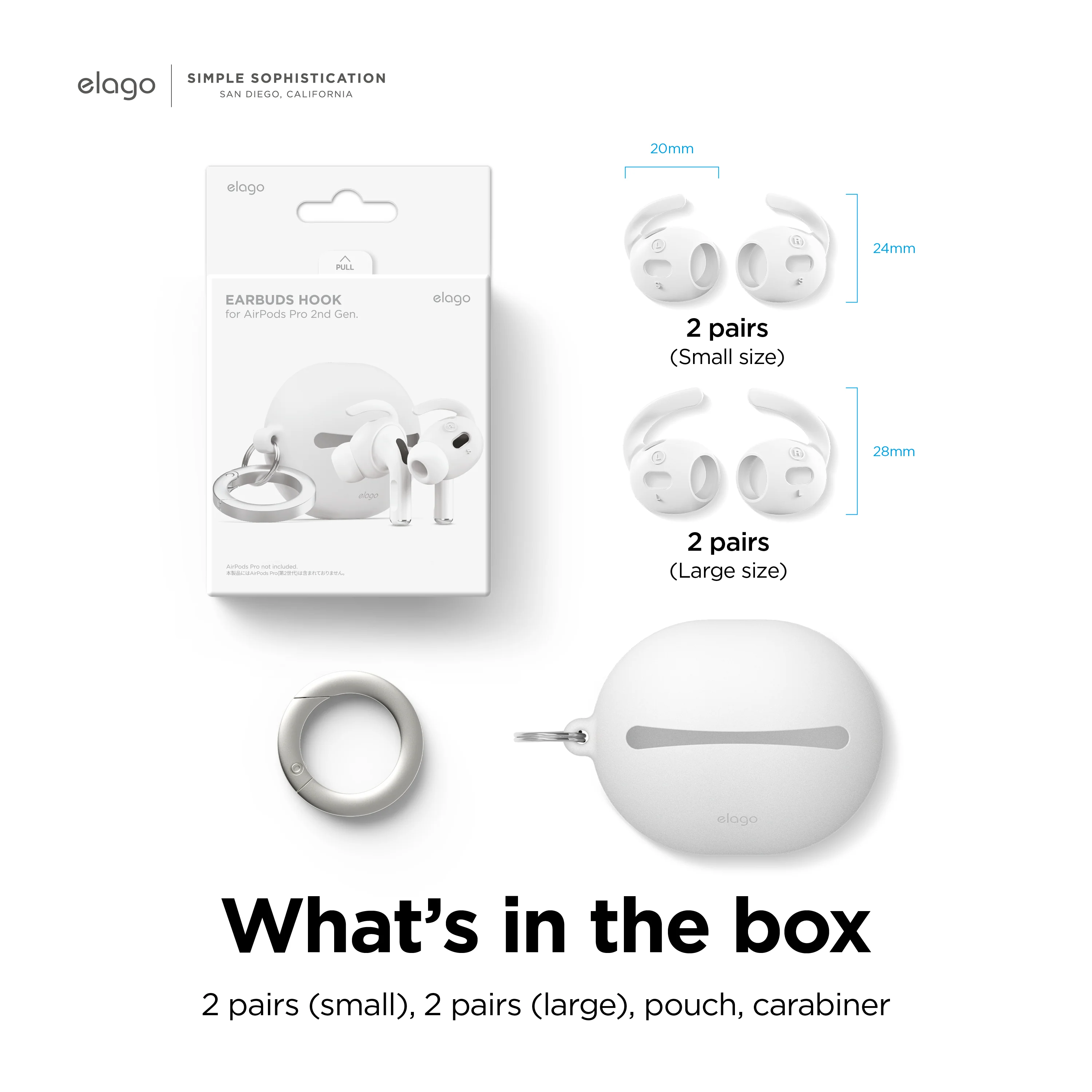 Earbuds Hook Cover [4 Pairs] [4 Colors] - Image 6