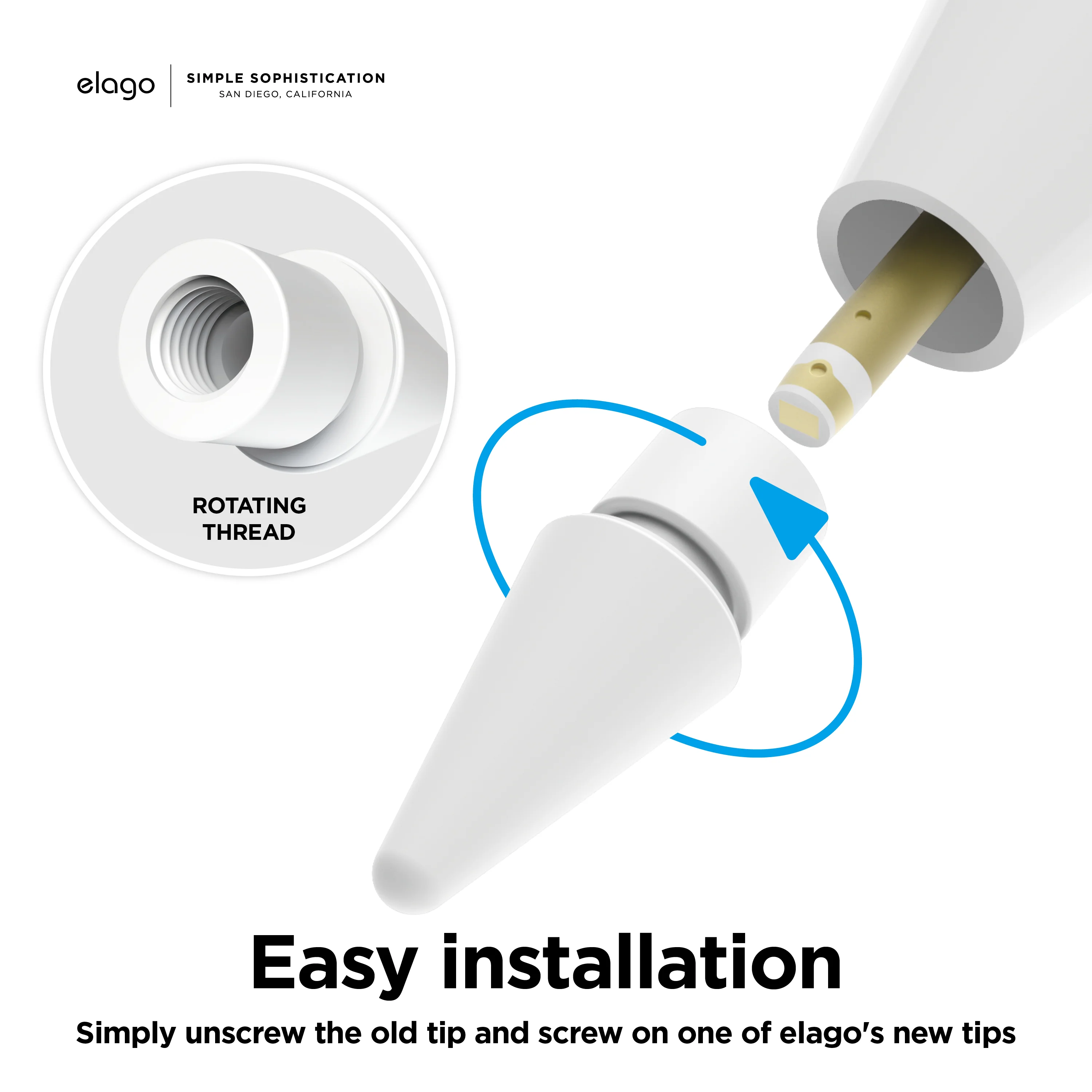 Apple Pencil Replacement Tips [4 Pack] - Image 3