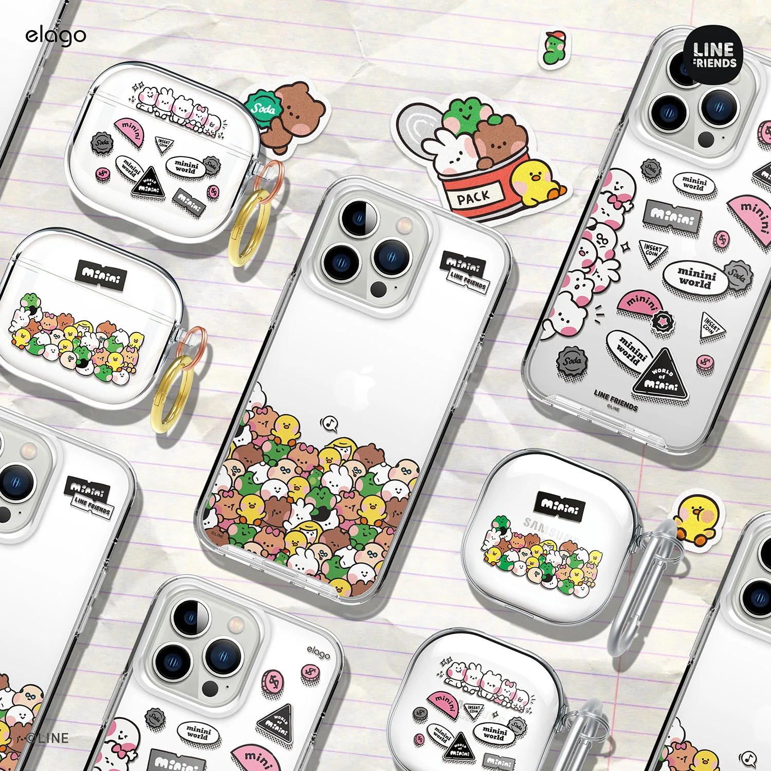 LINE FRIENDS | B&F Collection minini case for iPhone 13 - Image 4