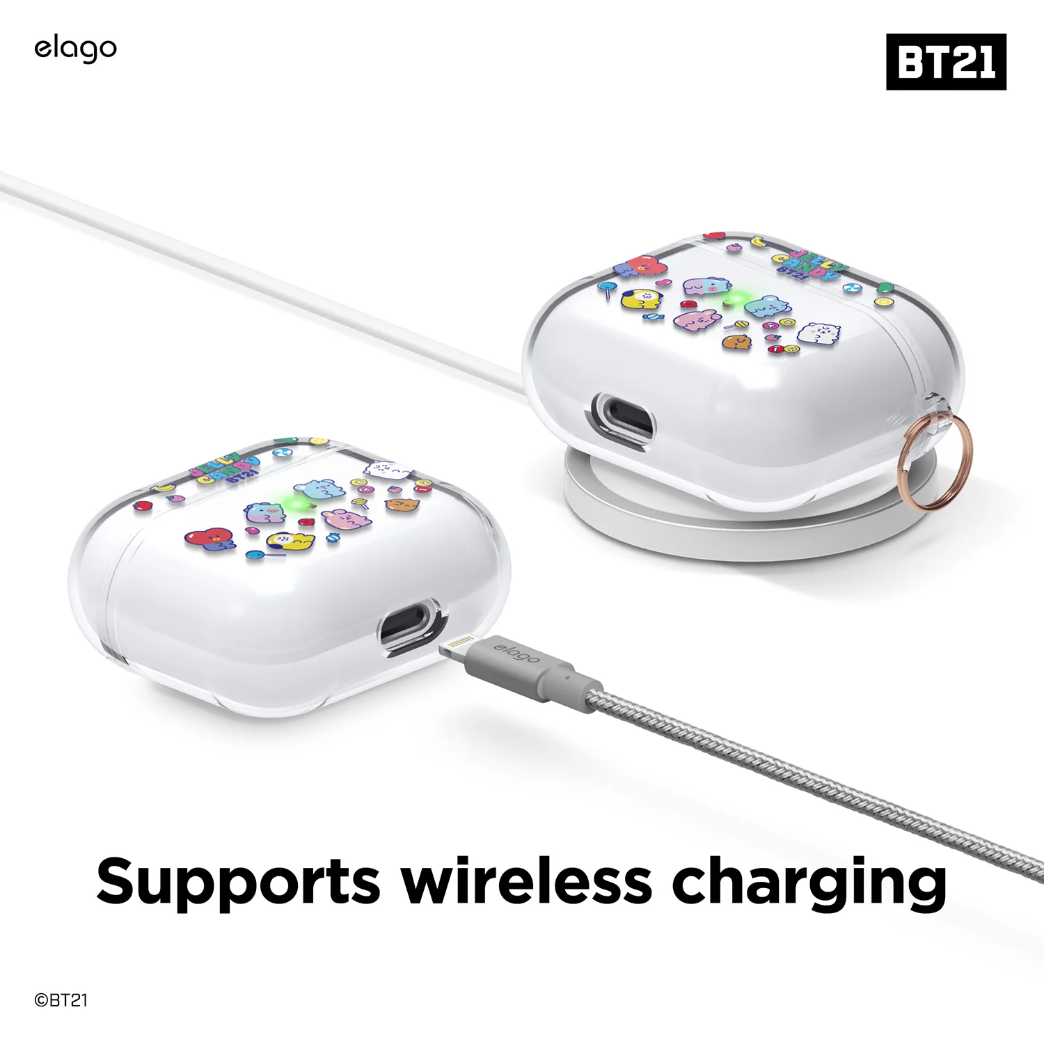 elago | BT21 Jelly Candy Case - Image 6