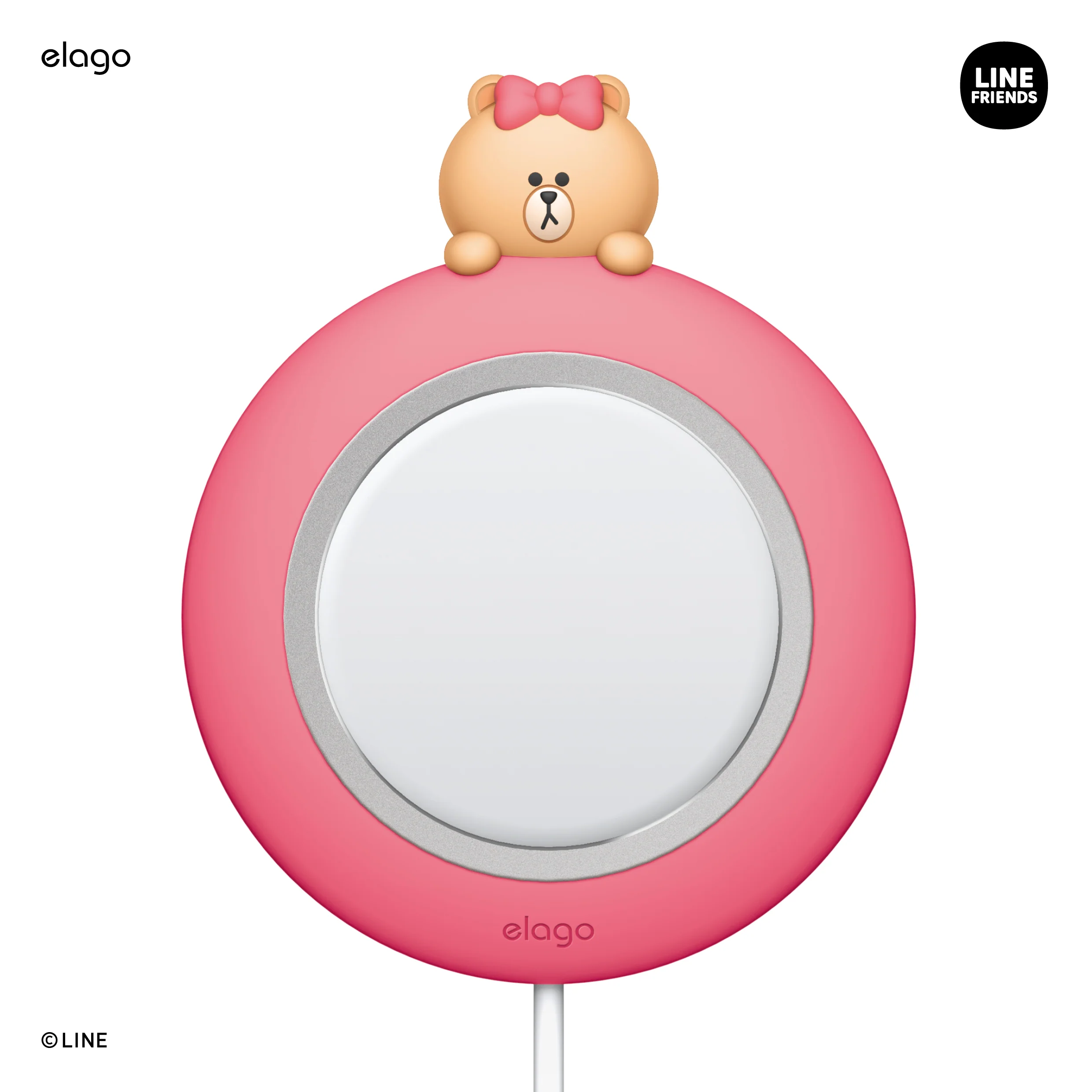 LINE FRIENDS | elago Charging Pad [4 Styles] - Image 2
