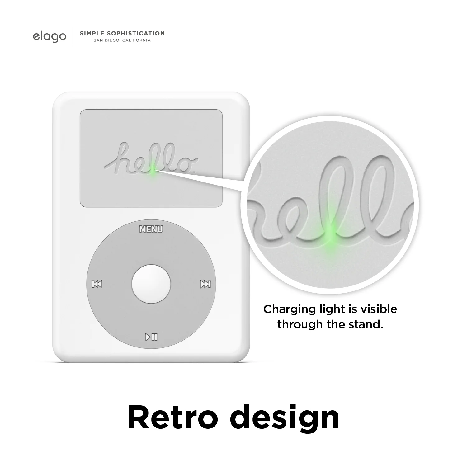 elago W6 Tesla Charging Stand for AirPods - Image 5