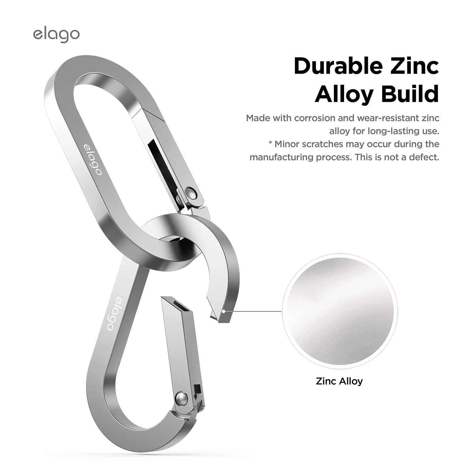 Flat Oval Carabiner [3 Colors] - Image 4