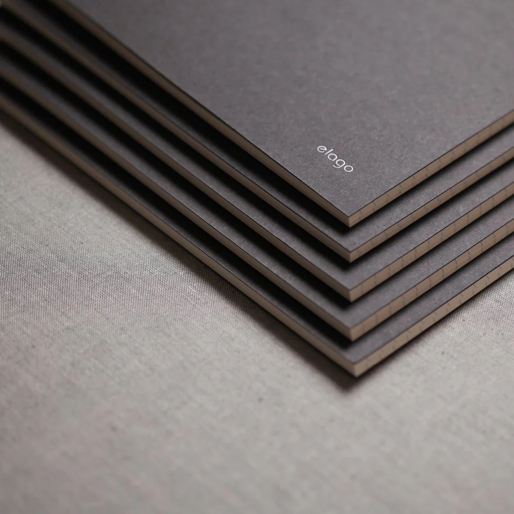 Handcrafted Notebook 40 Sheets, 6mm Lined, 4pcs [3 Sizes] - Image 3