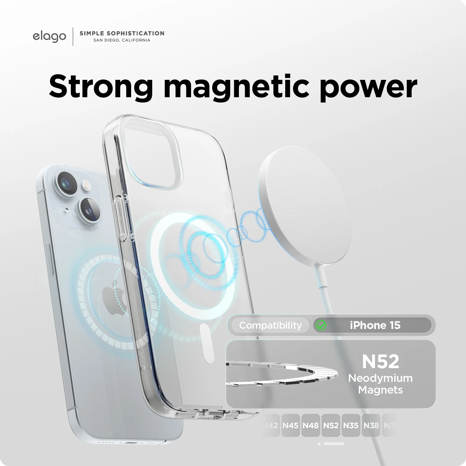 Monthly elago Hard Disk Drive MagSafe Hybrid Case for iPhone 15 - Image 2