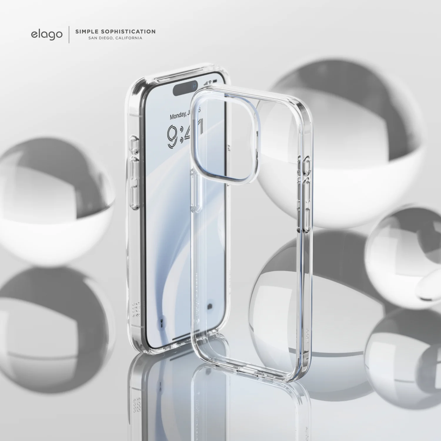 Hybrid Clear Case for iPhone 15 Pro Max - Image 11