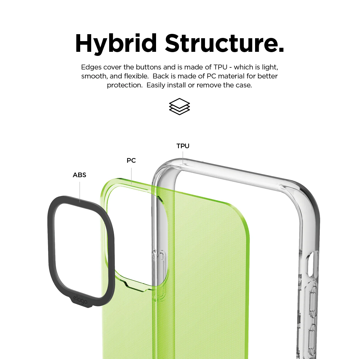 Hybrid Clear Case [7 Colors] - Image 3