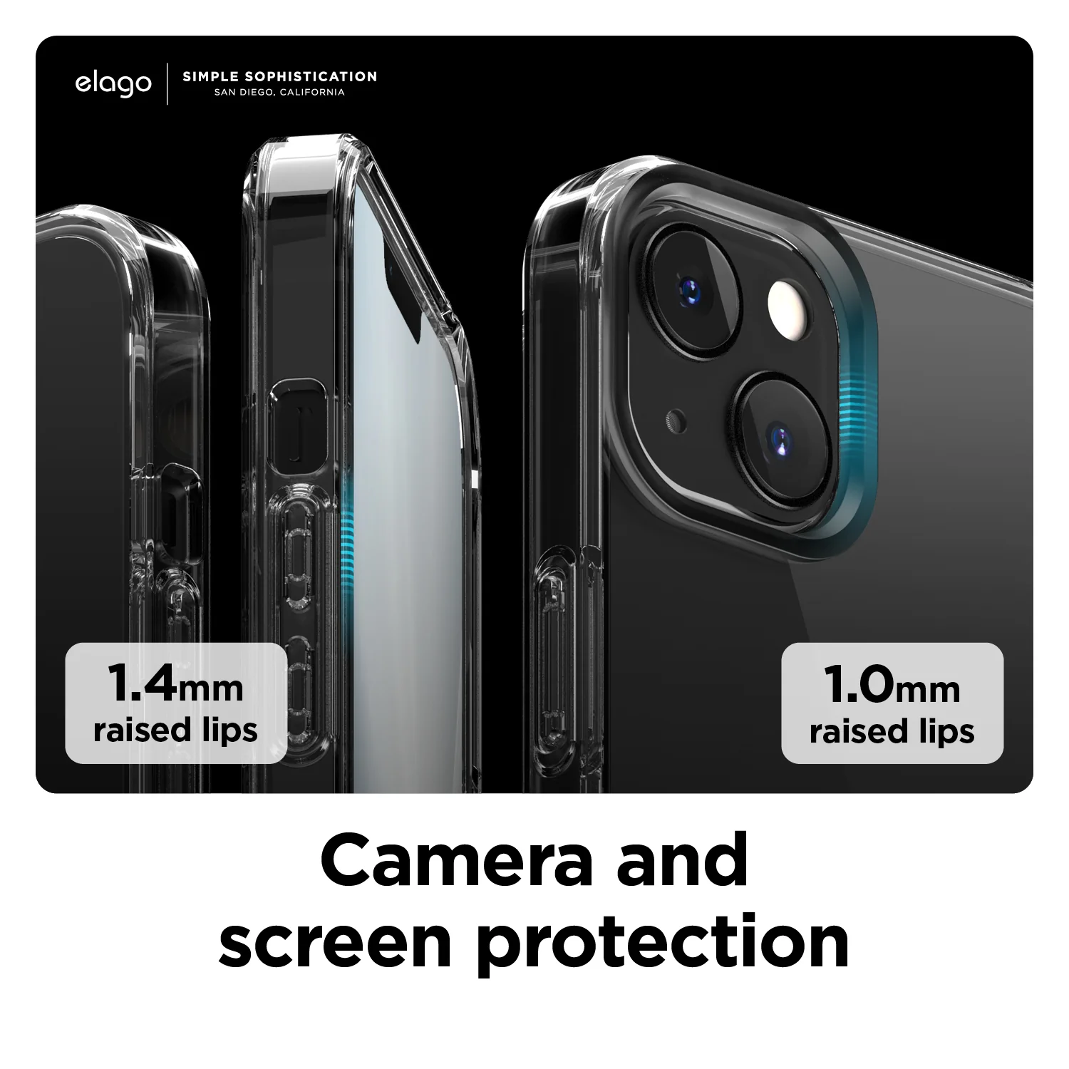 Hybrid Clear Case for iPhone 13 - Image 4