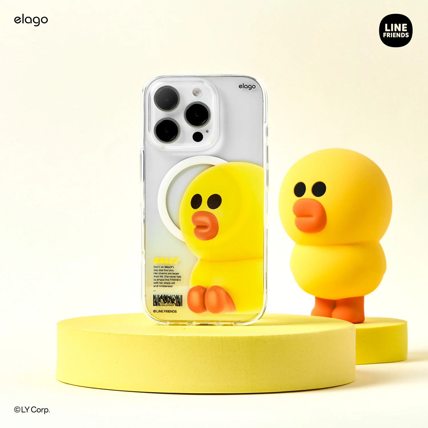 LINE FRIENDS | BROWN & SALLY Figure MagSafe Hybrid Case - Image 9