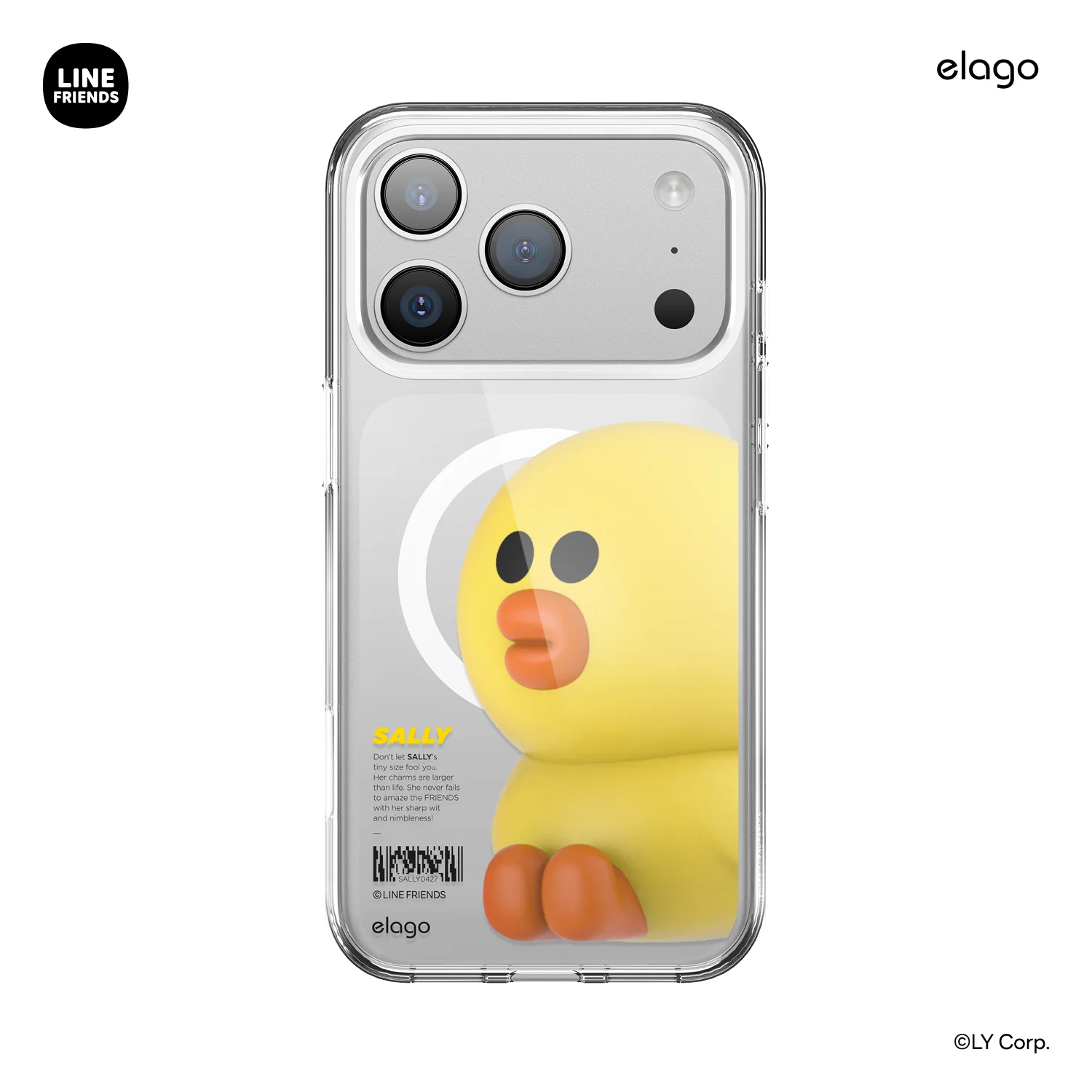LINE FRIENDS | BROWN & SALLY Figure MagSafe Hybrid Case - Image 2