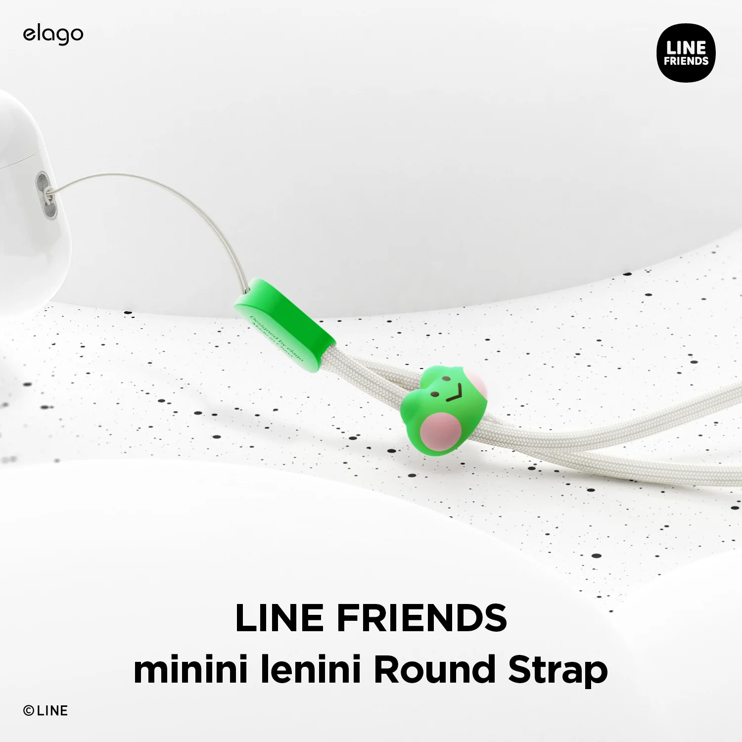 LINE FRIENDS | elago Lanyard Wrist Strap [2 Styles] - Image 3