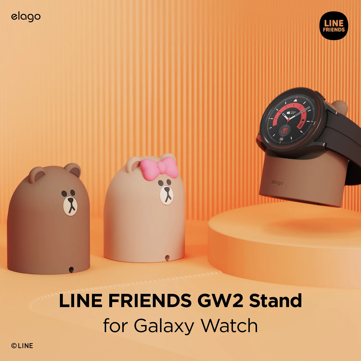 LINE FRIENDS | elago GW2 Stand [2 Colors] - Image 3