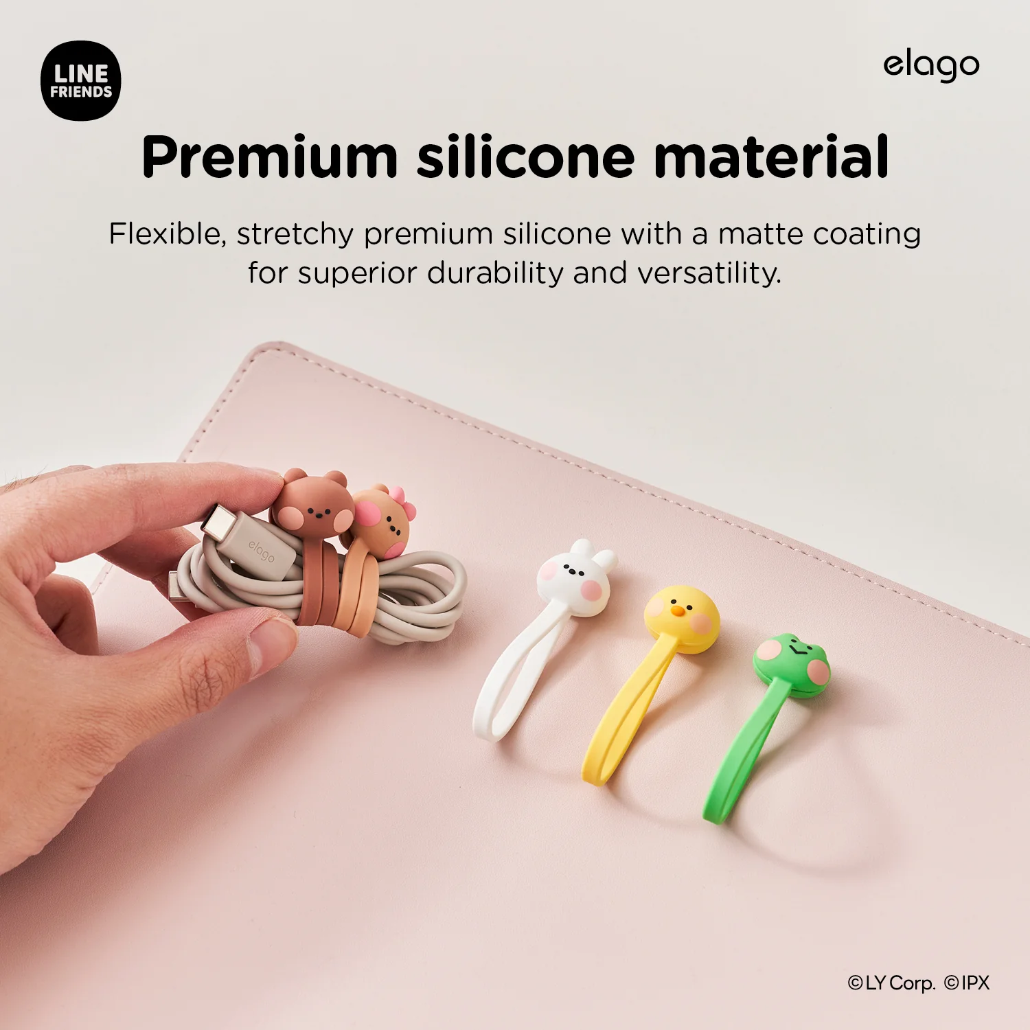 LINE FRIENDS | Line Magnet Cable Tie [7 Styles] - Image 11