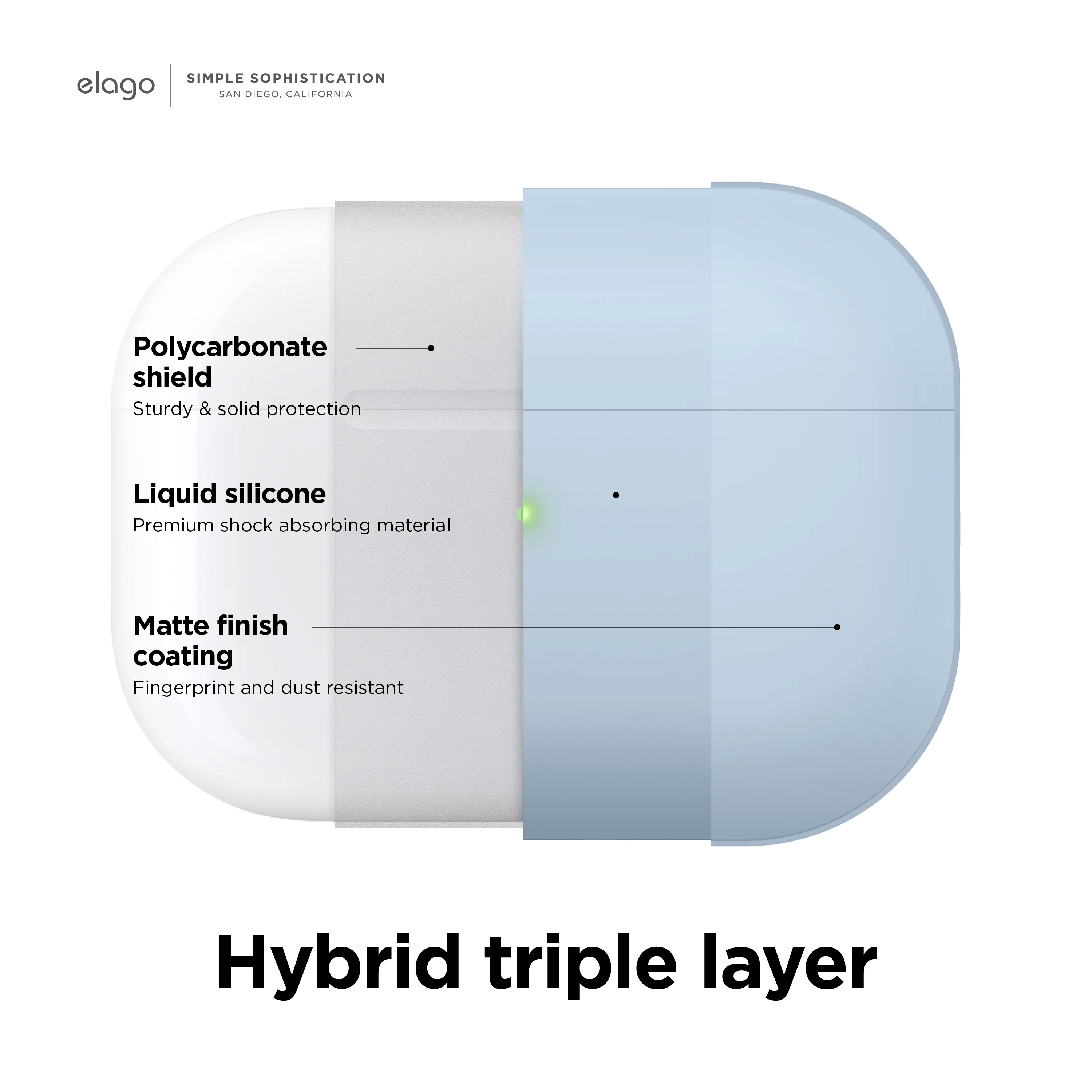 Liquid Hybrid Case with Nylon Lanyard [6 Colors] - Image 9