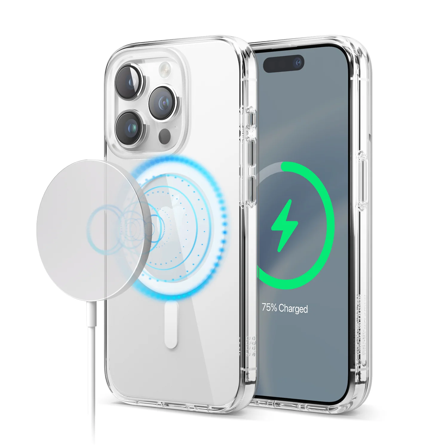 MagSafe Hybrid Clear Case for iPhone 15 Pro - Image 4