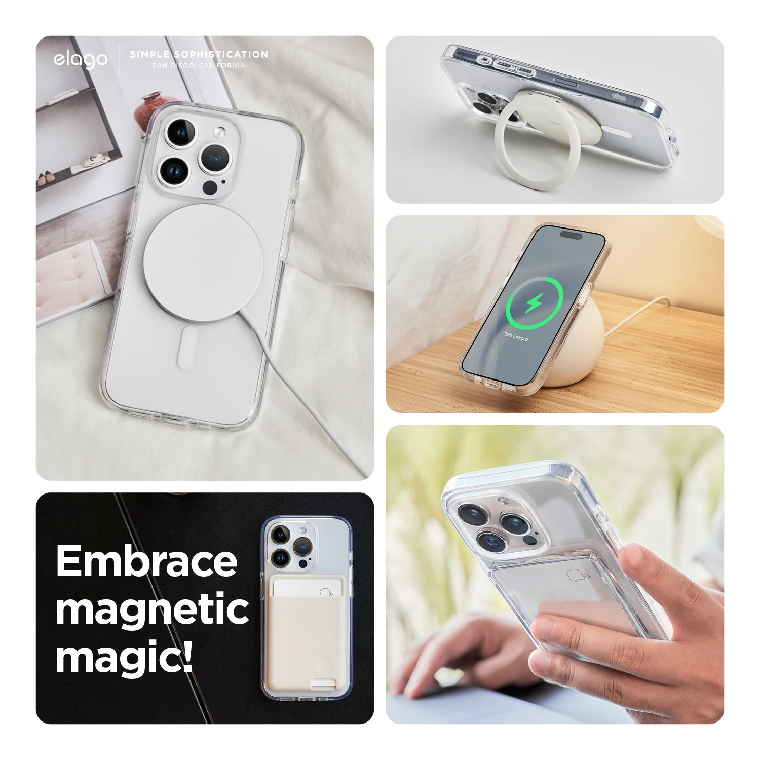 MagSafe Hybrid Clear Case for iPhone 15 Pro - Image 8