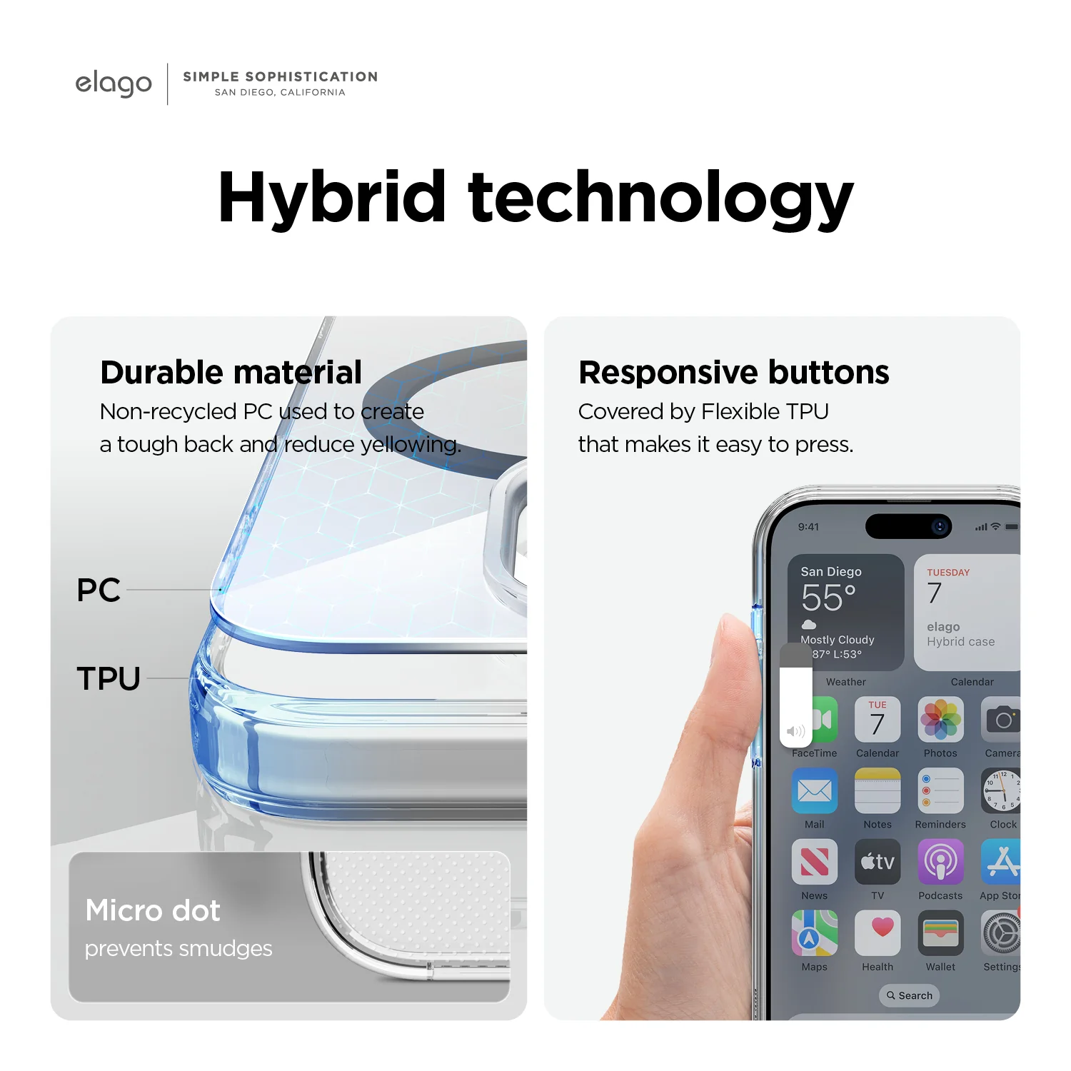 MagSafe Hybrid Clear Case for iPhone 15 Pro Max - Image 5