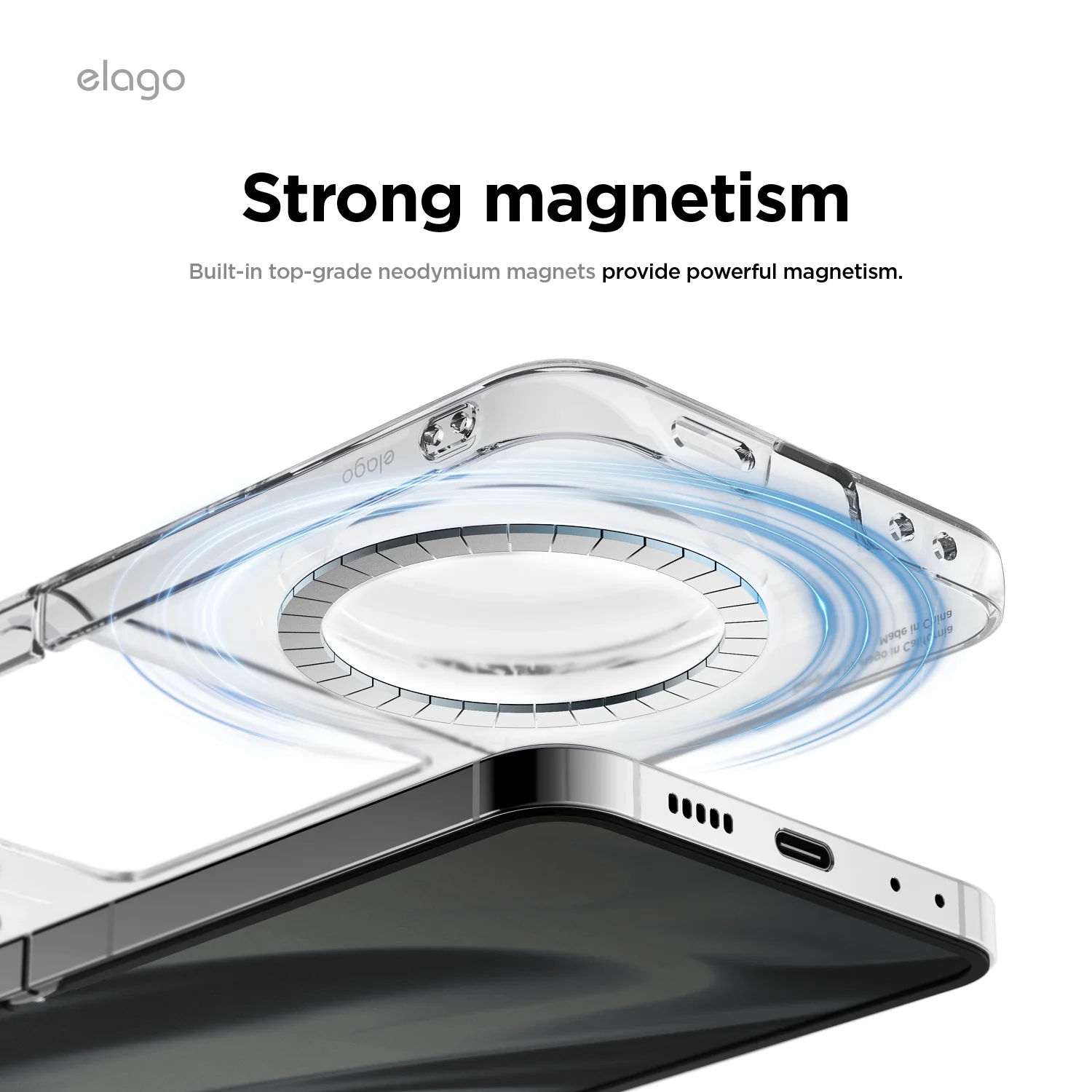 Magnetic Hybrid Clear Case - Image 3