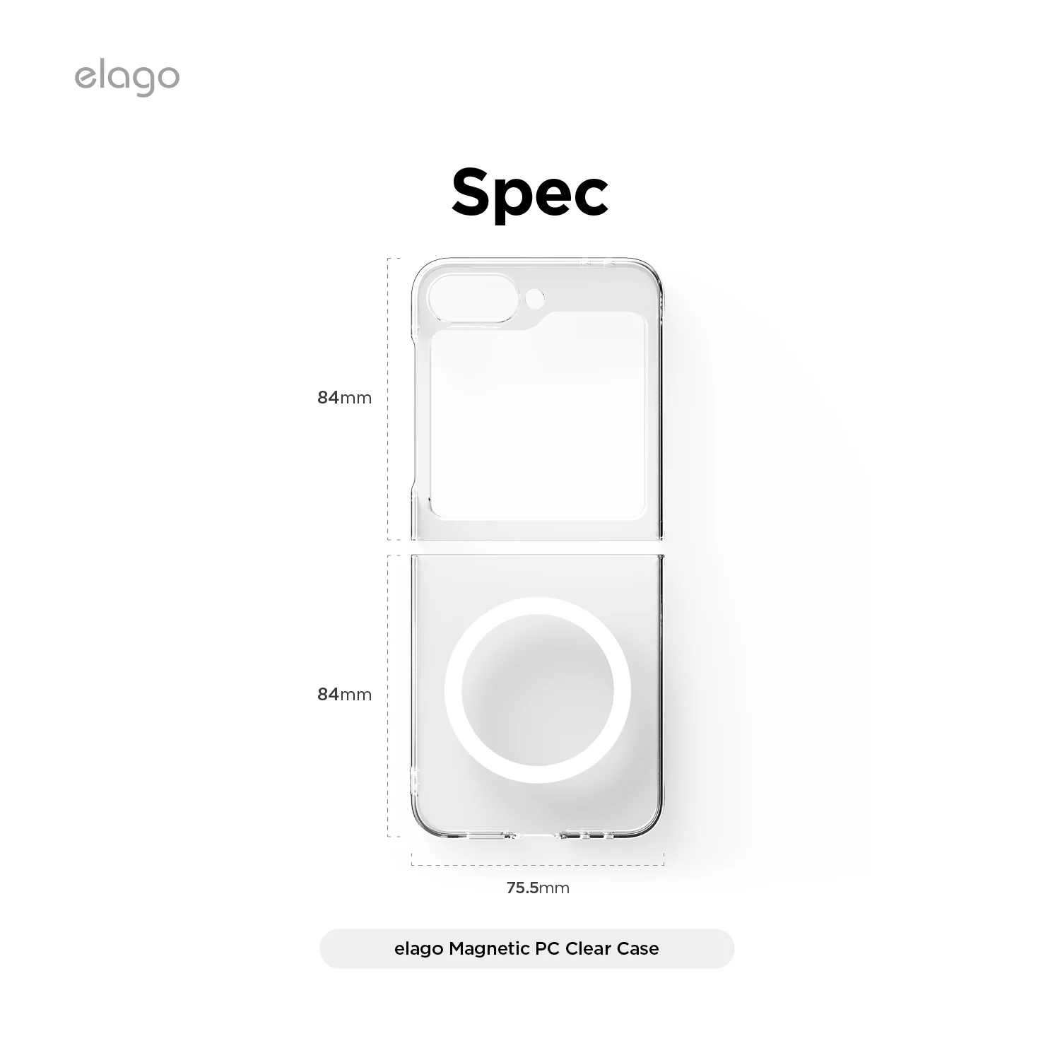 Magnetic Hybrid Clear Case - Image 7