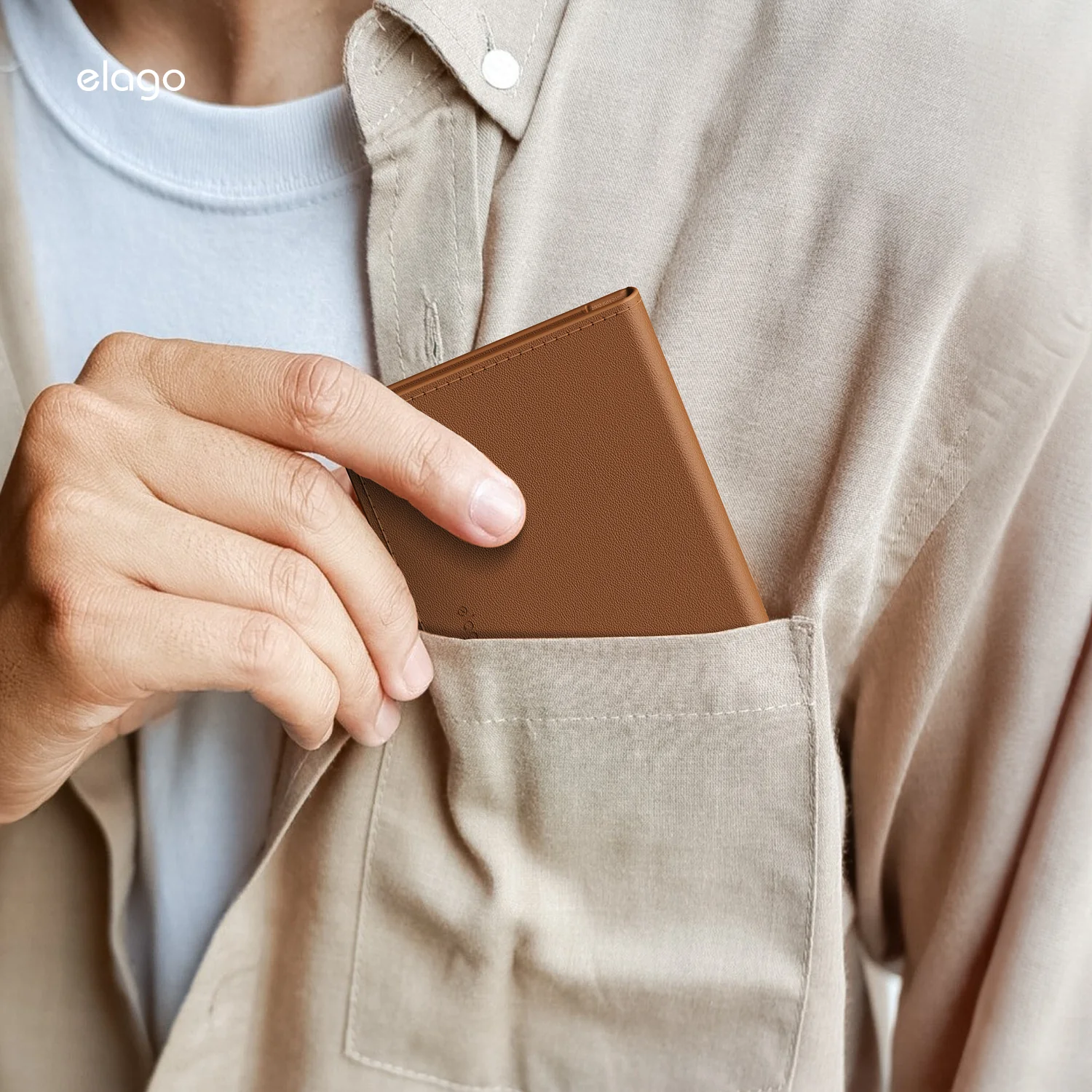 Magnetic Leather Card Holder [6 Colors] - Image 15