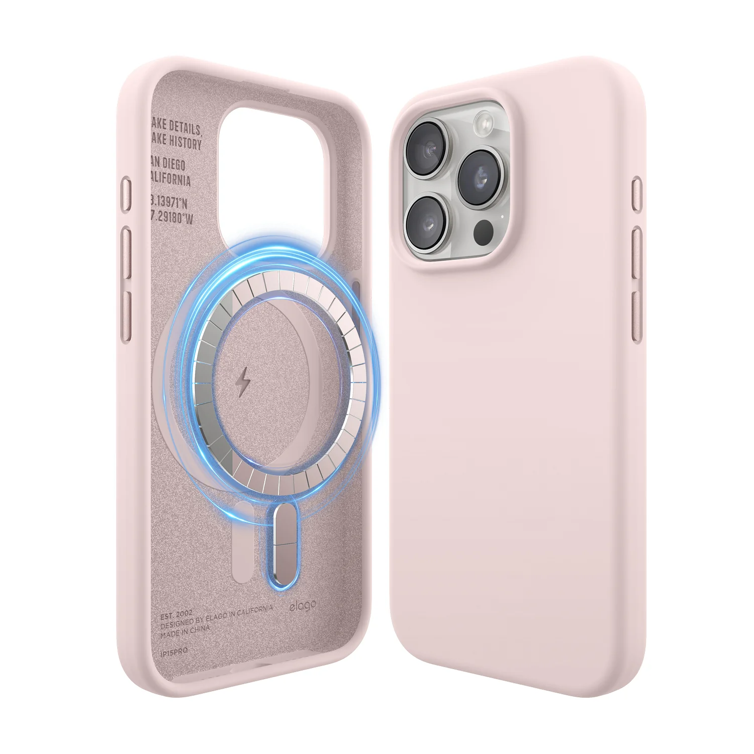 MagSafe Silicone Case for iPhone 15 Pro - Image 3